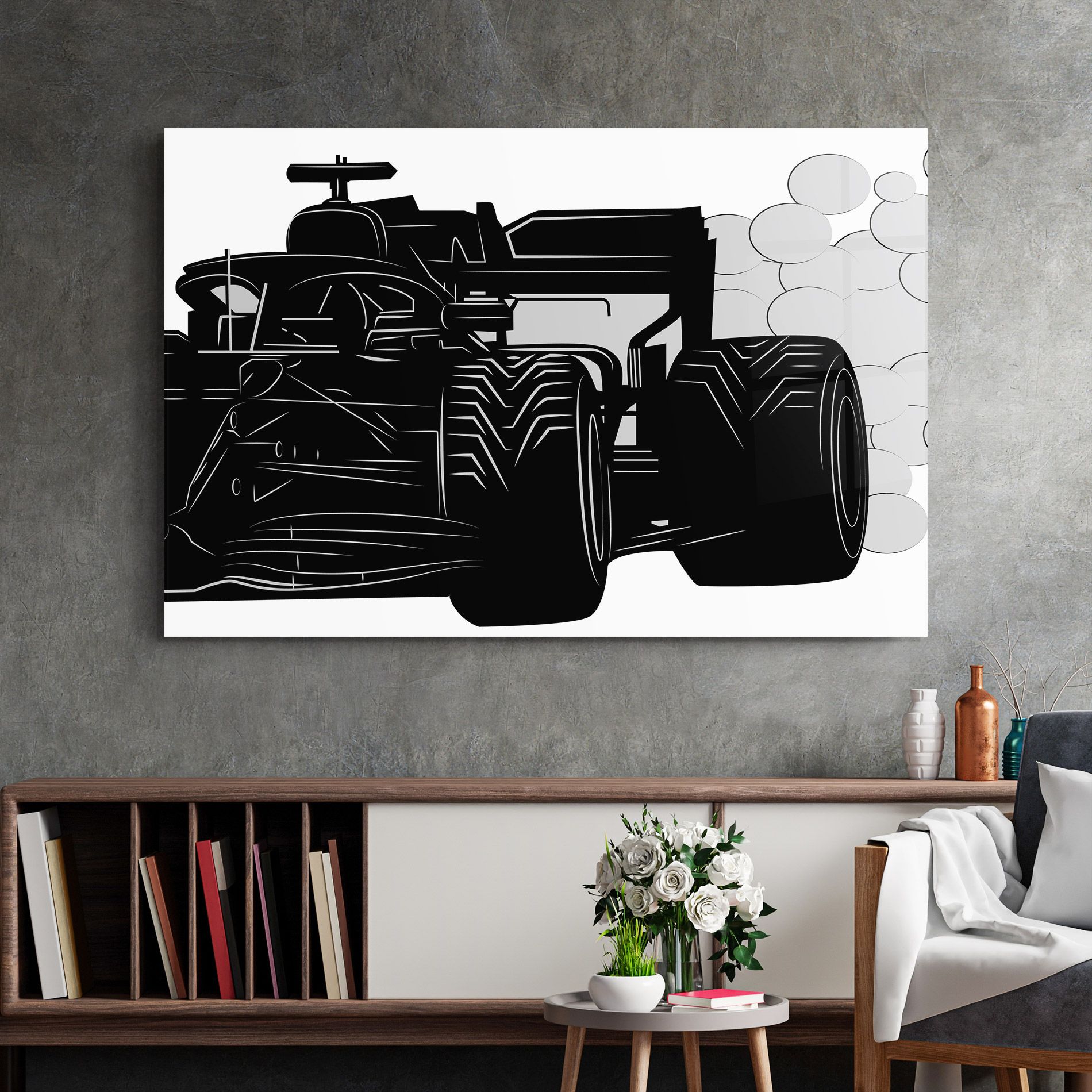 Car F1 Smoke mockup 2