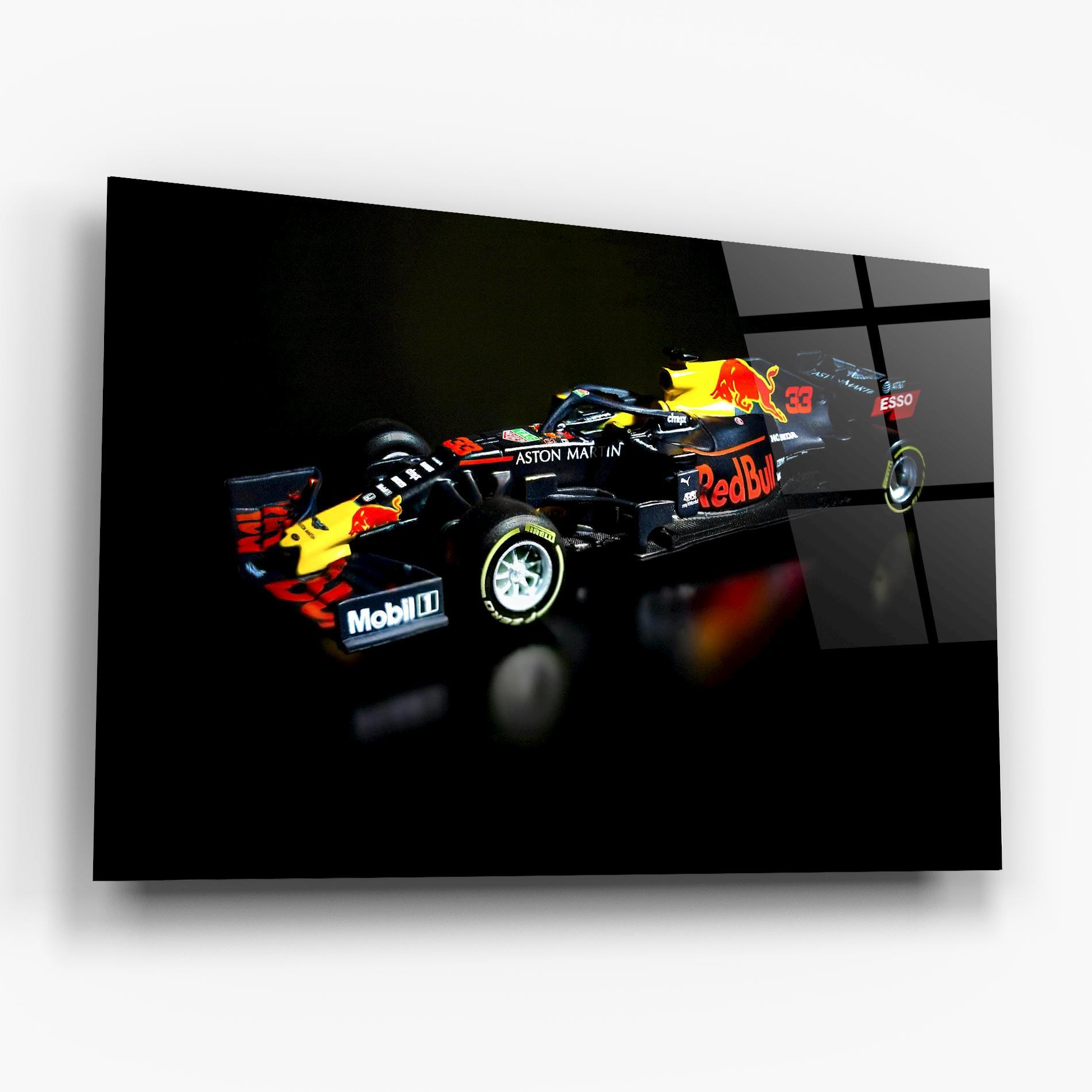 Üvegkép Black Yellow F1 mockup 6