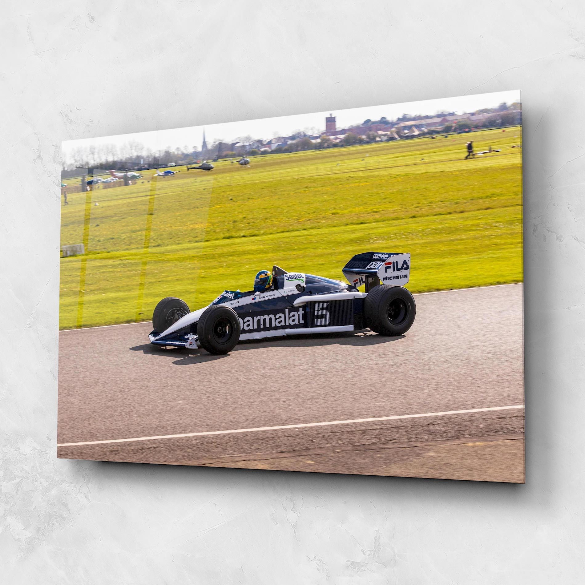 Black F1 Car mockup 1