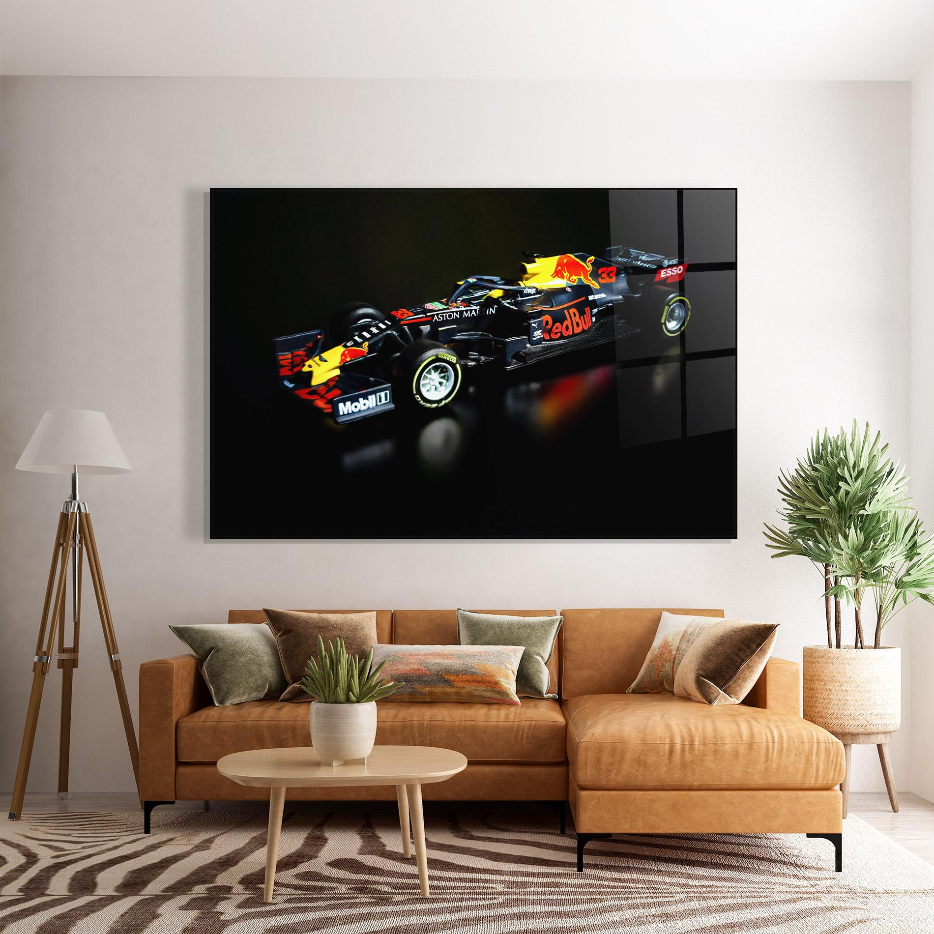 Üvegkép Black Yellow F1 mockup 7