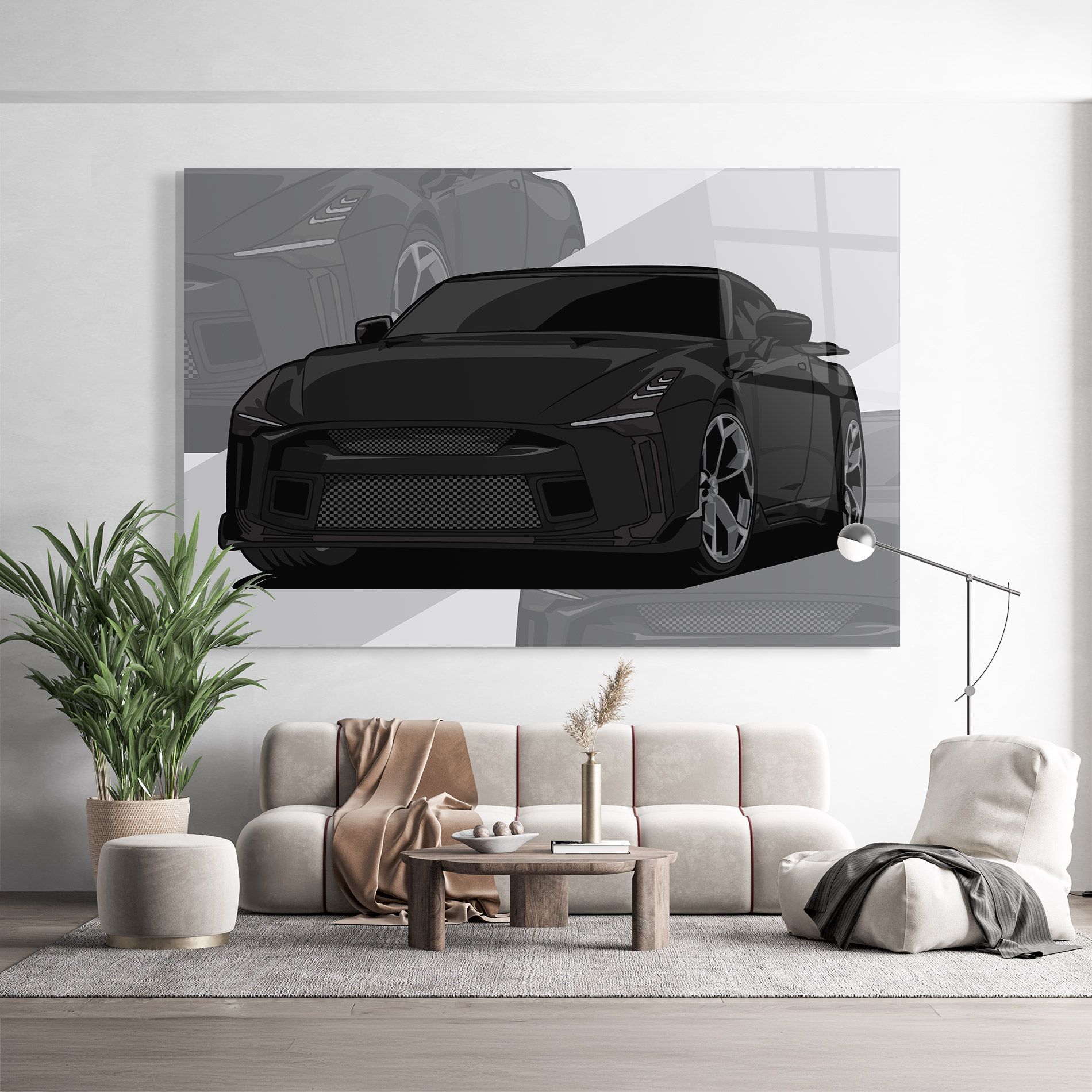 Black Strong Car mockup 9