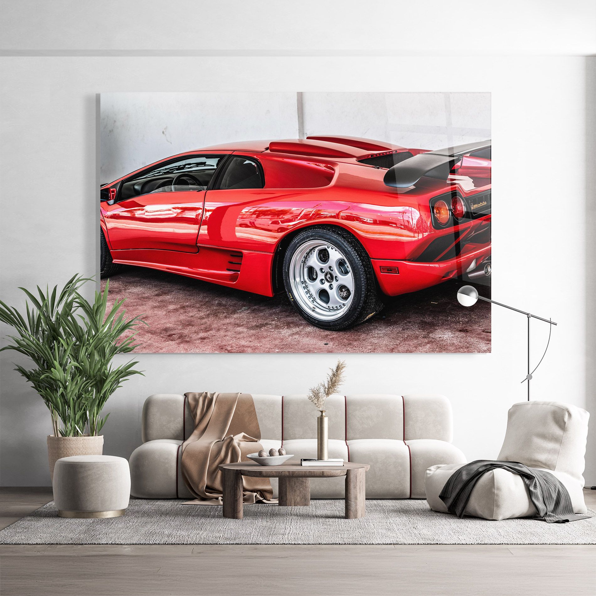 Red Diablo Lambo mockup 9