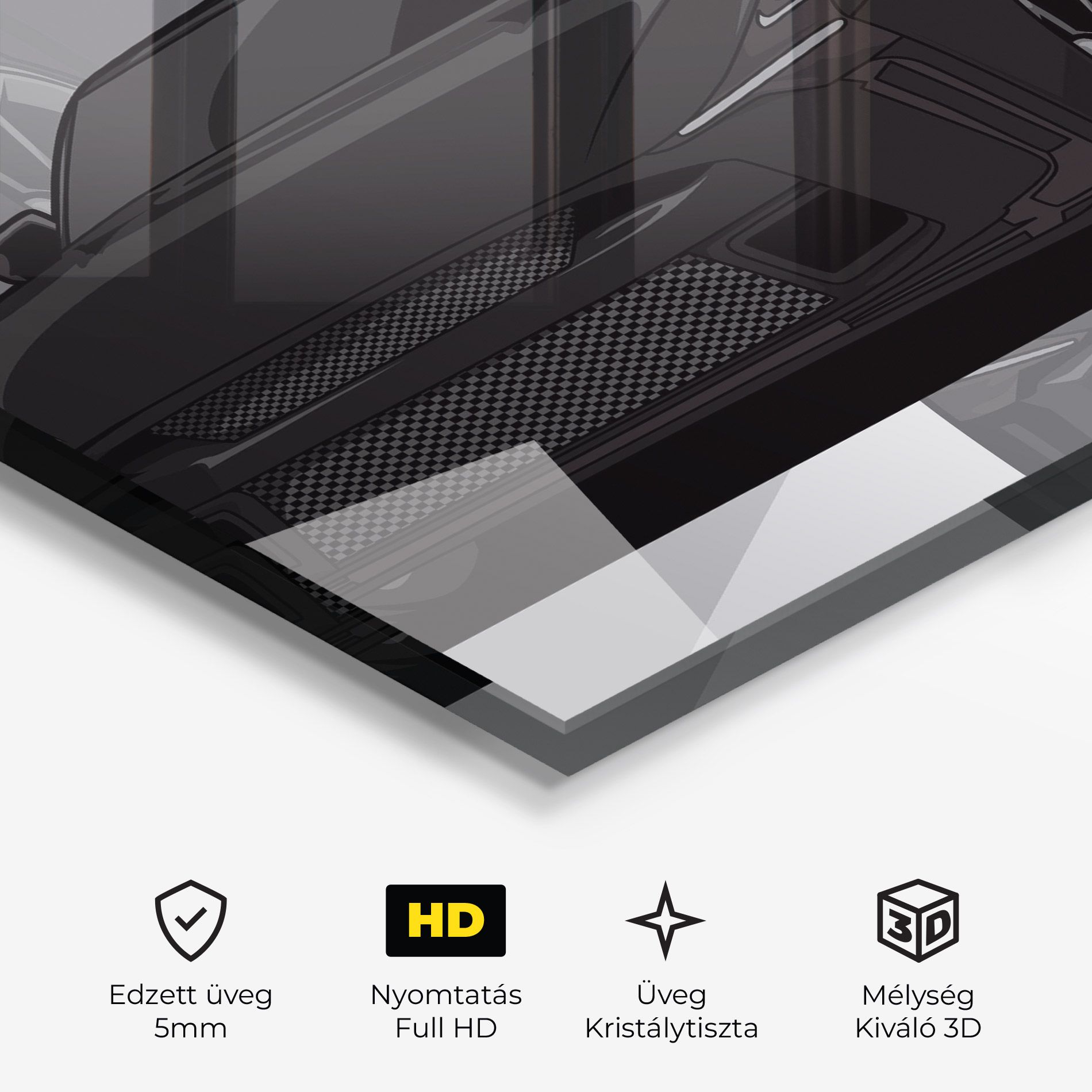 Black Strong Car mockup 3