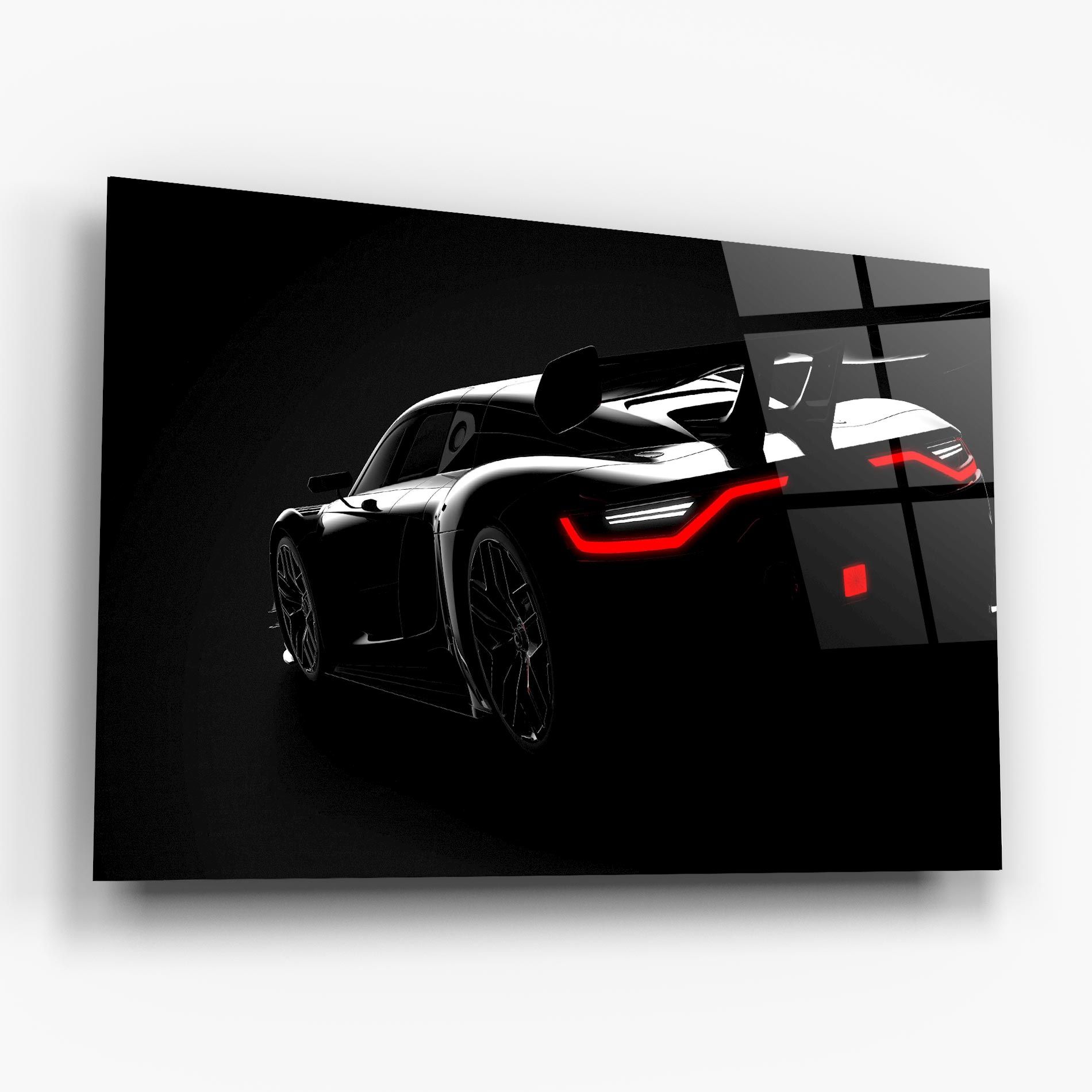 Black Hypercar Car mockup 6