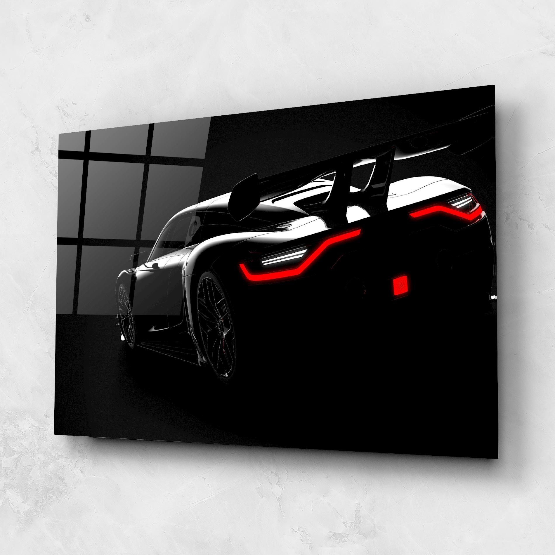 Black Hypercar Car mockup 1
