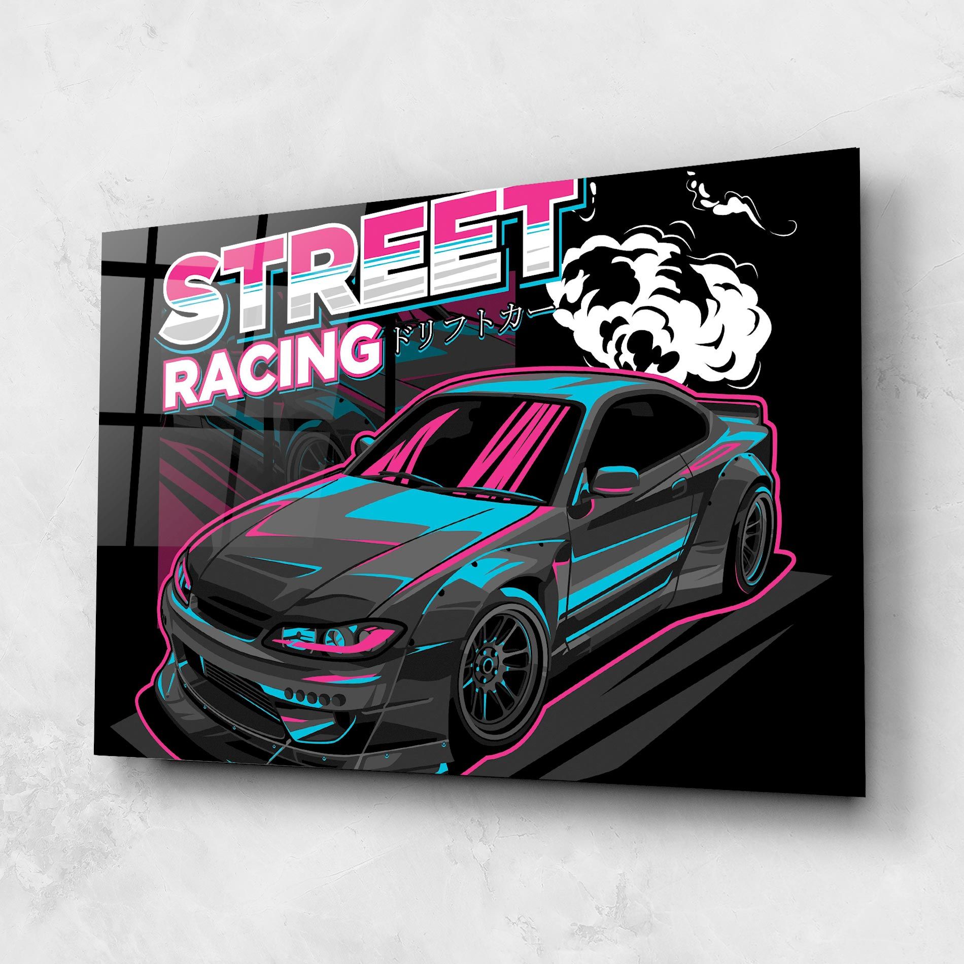 Drift Grey Car mockup 1