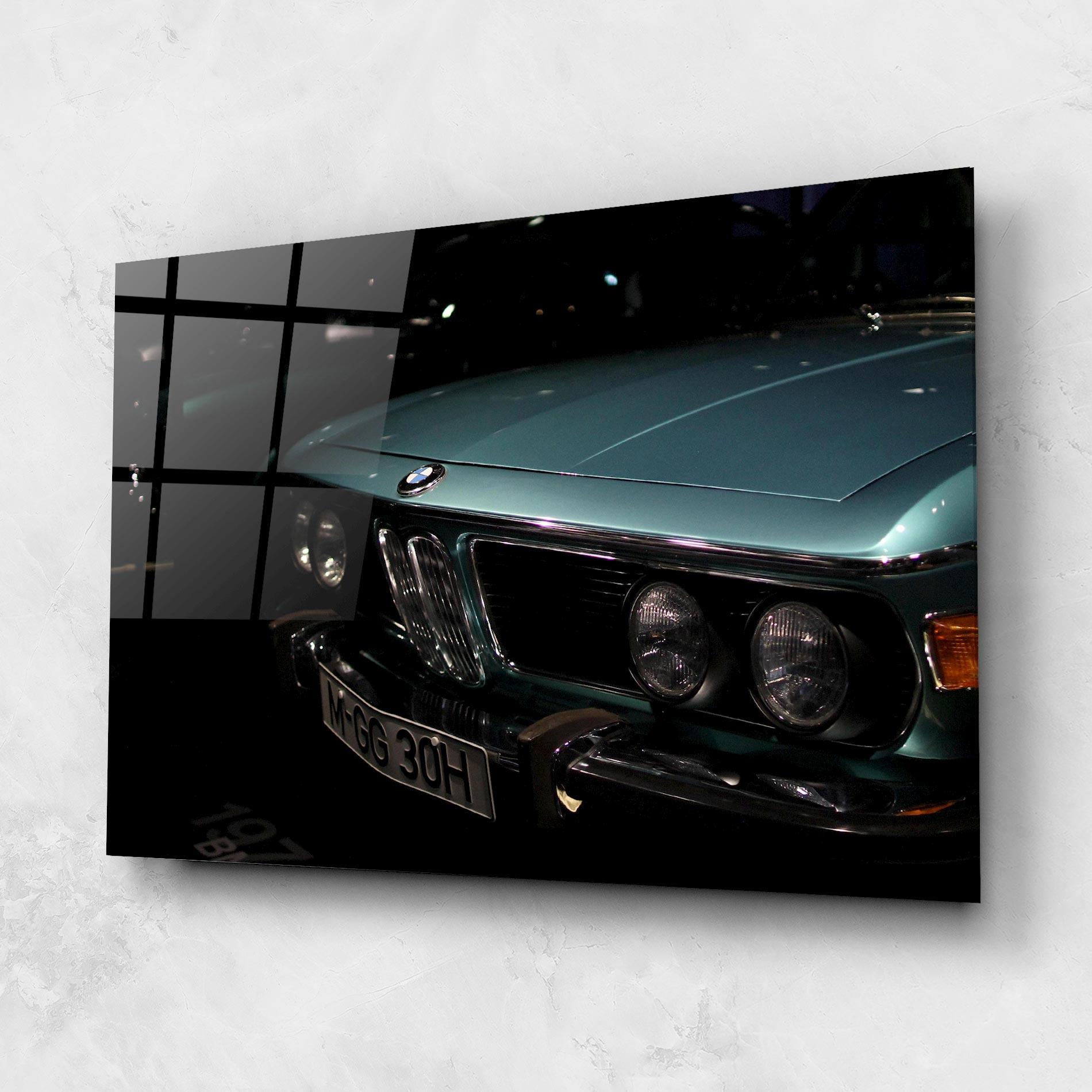 Üvegkép Old Bmw Headlight mockup 1