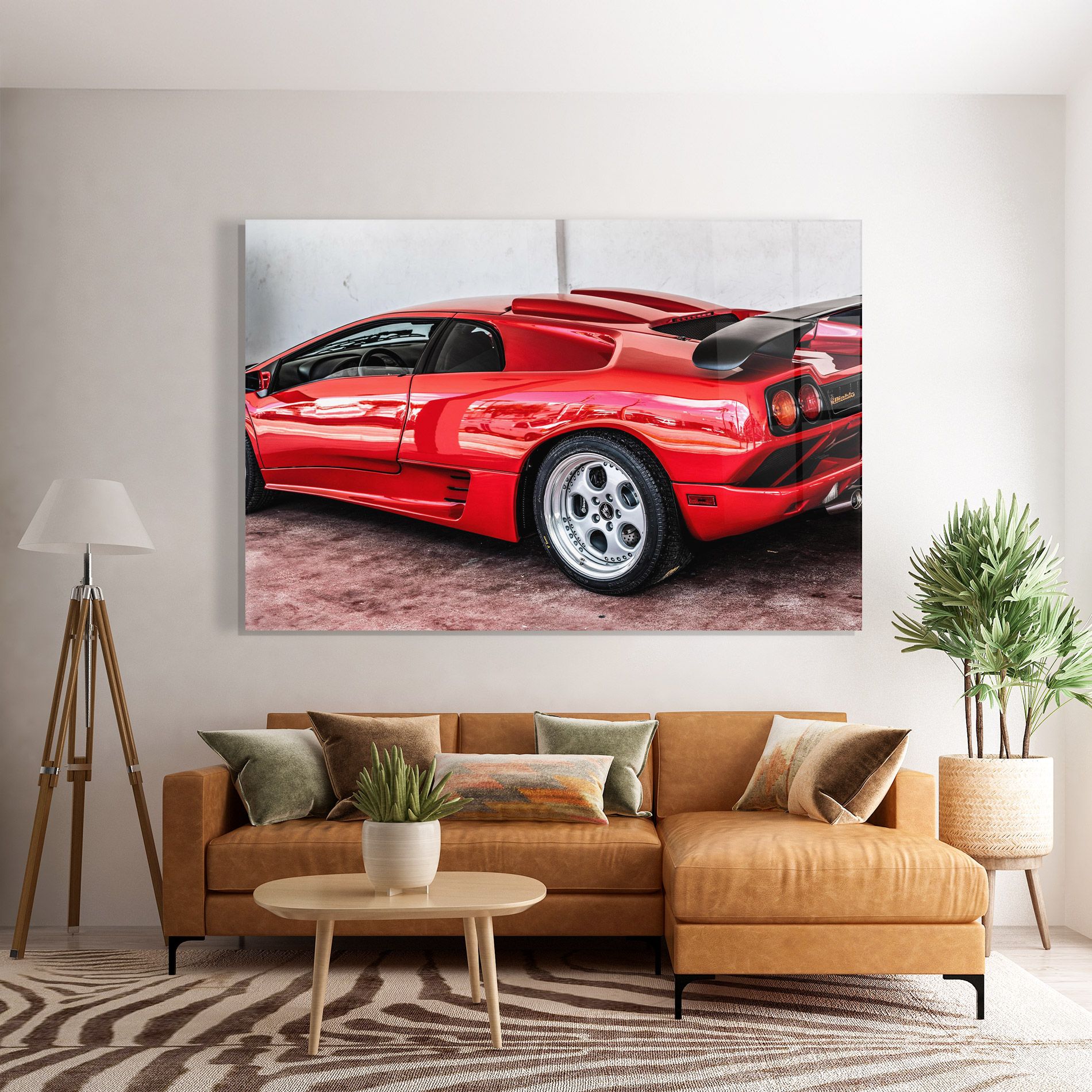 Red Diablo Lambo mockup 7