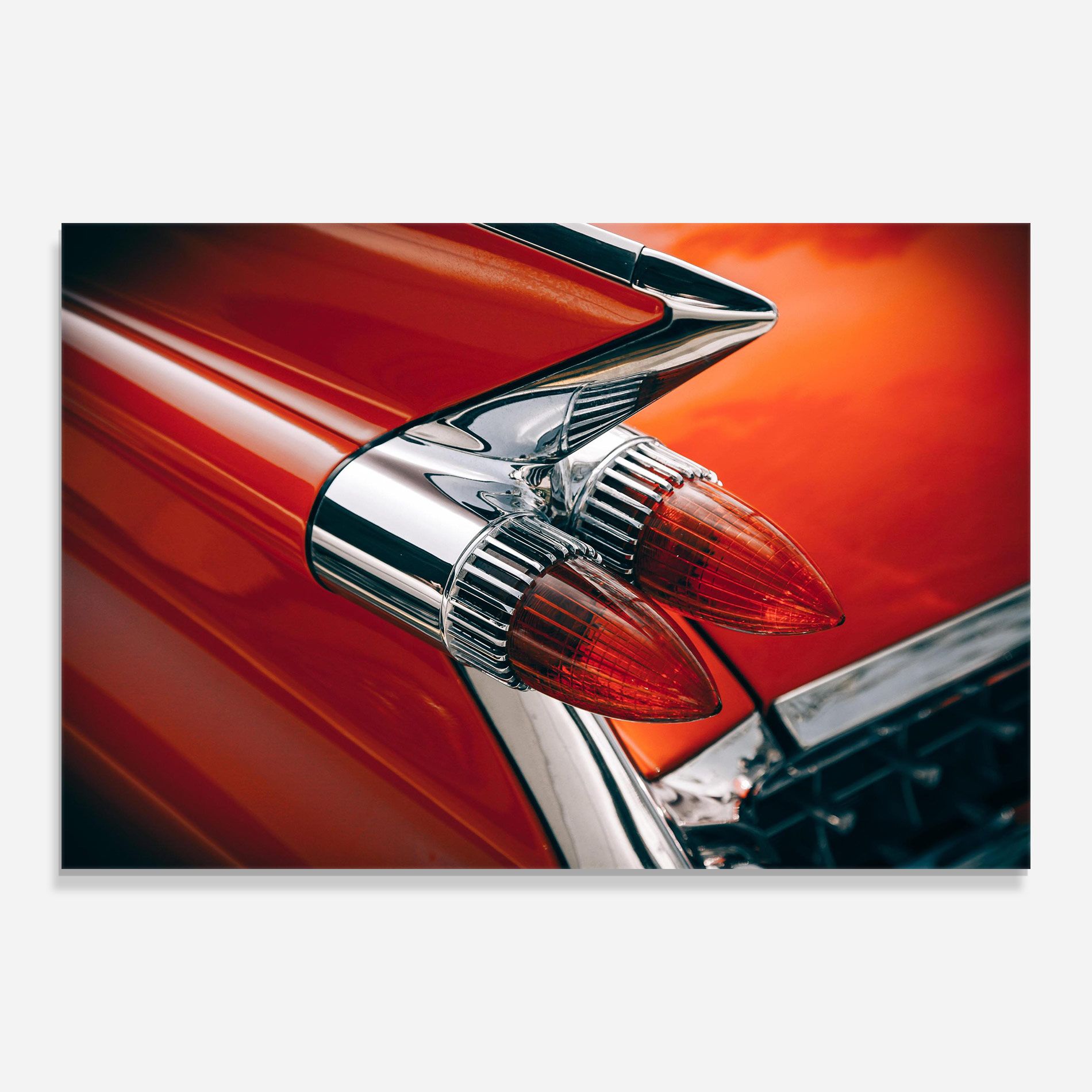 Vintage Car Red mockup 0