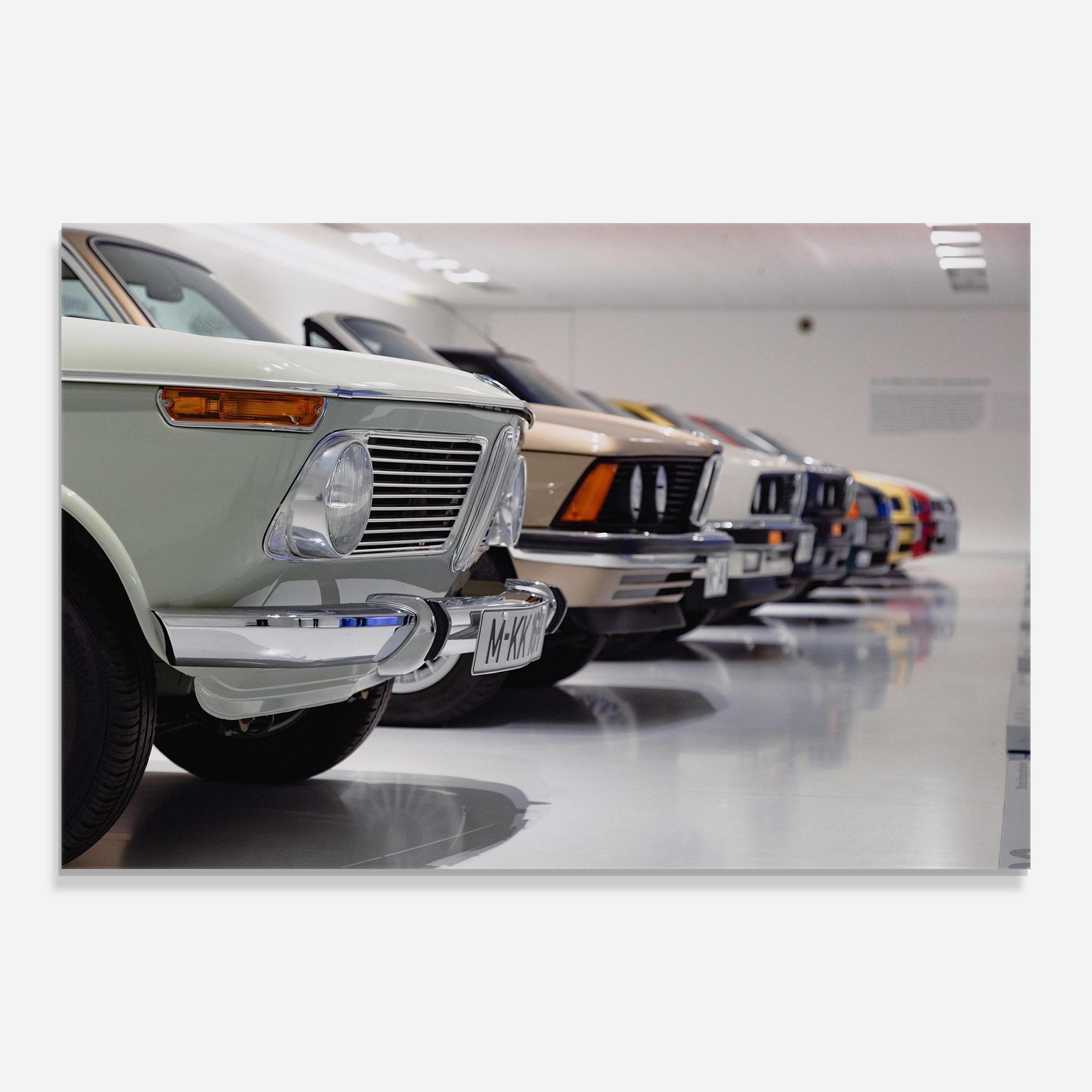 Üvegkép Vintage Cream Cars mockup 0