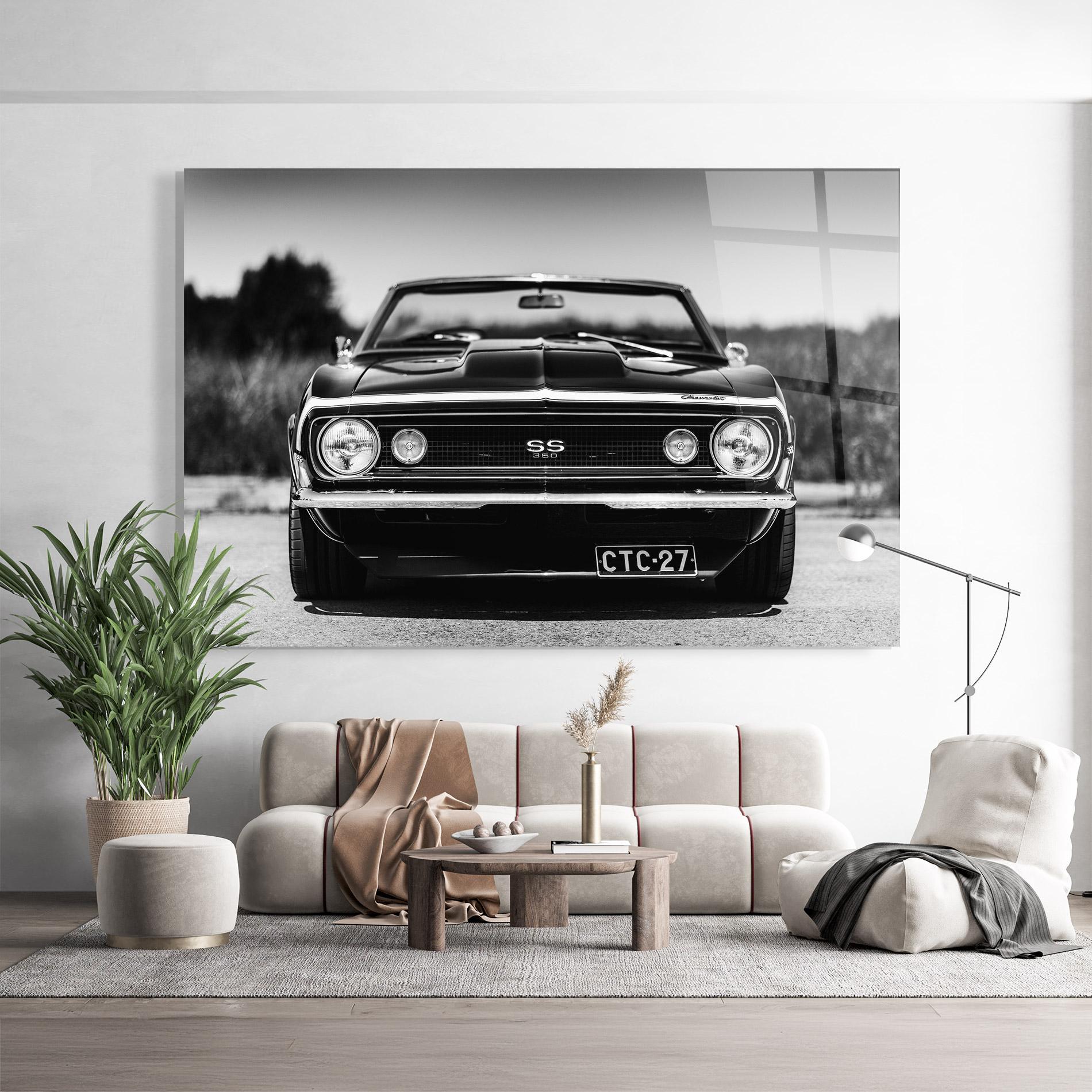 Üvegkép American Car mockup 9