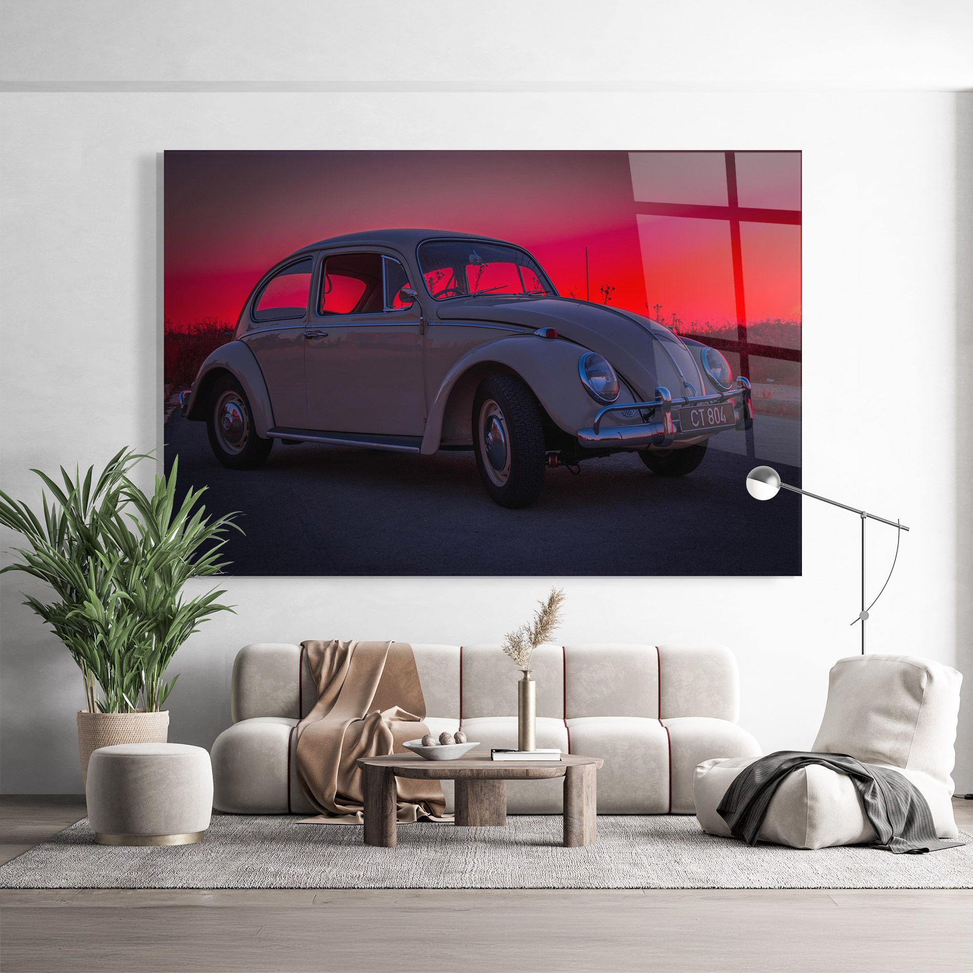 Old Car Sunset mockup 9