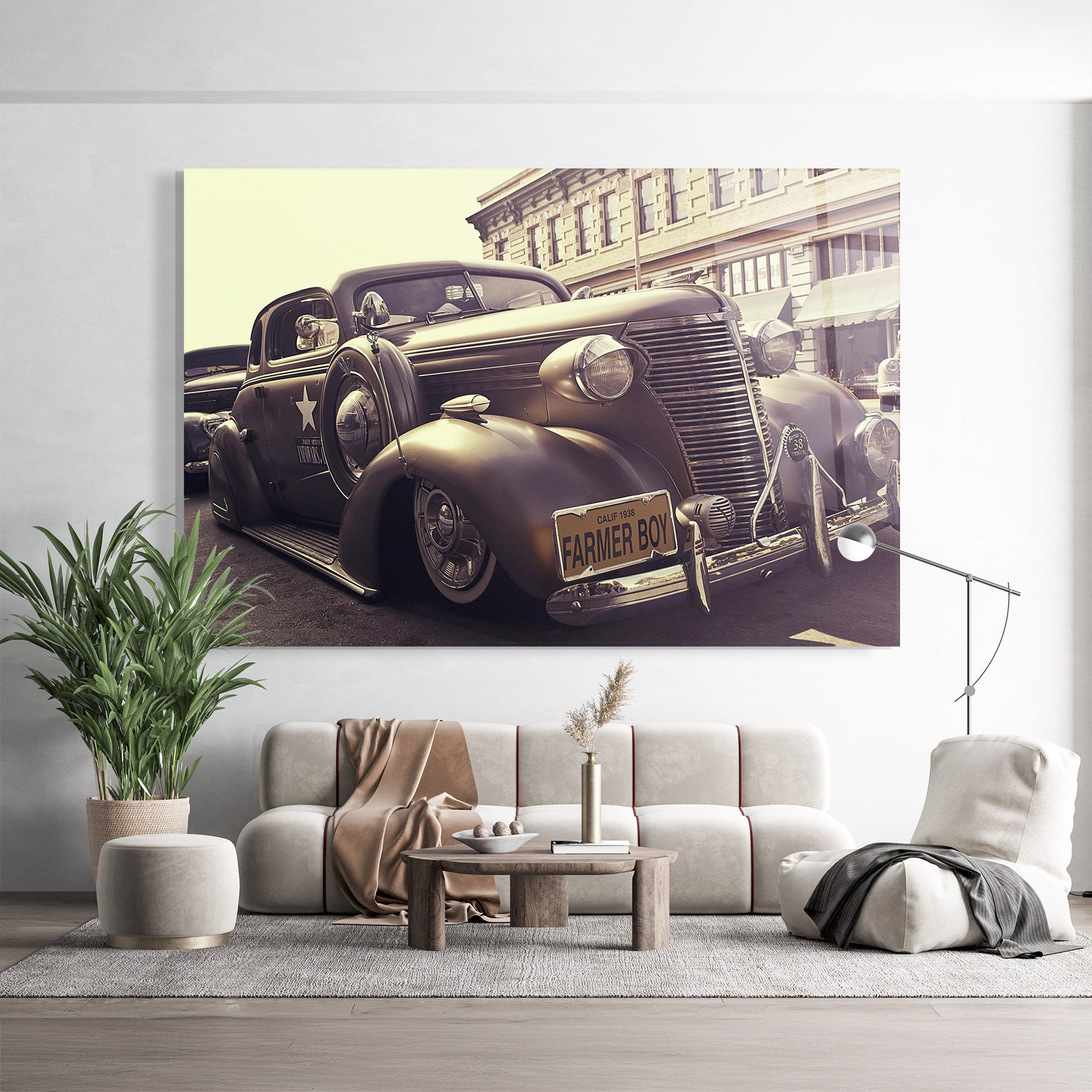 Old Classic Car mockup 9