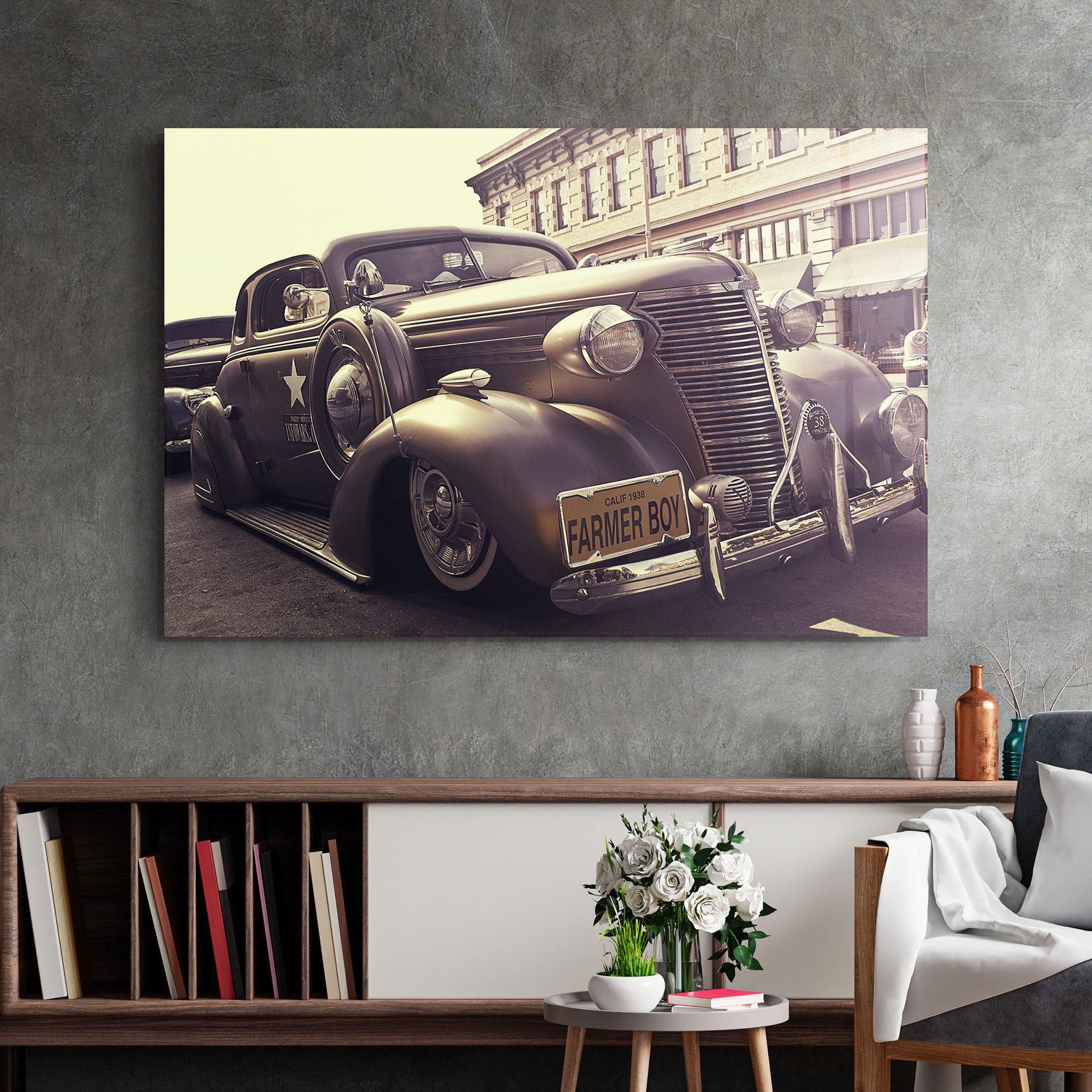 Old Classic Car mockup 2