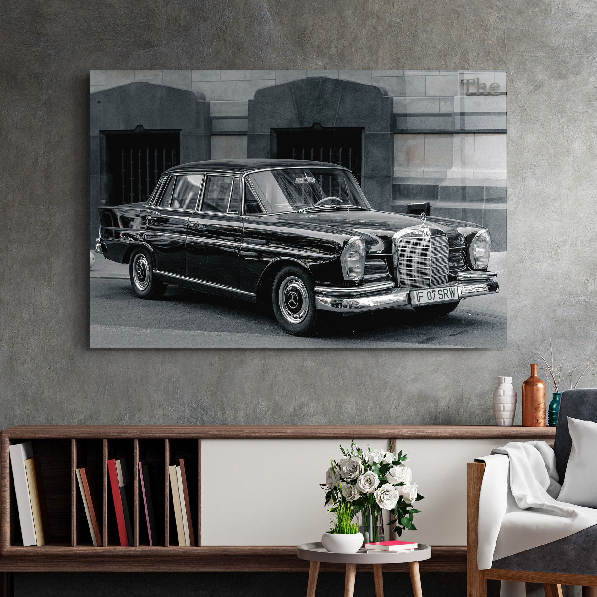 Pretty Classic Car mockup 2