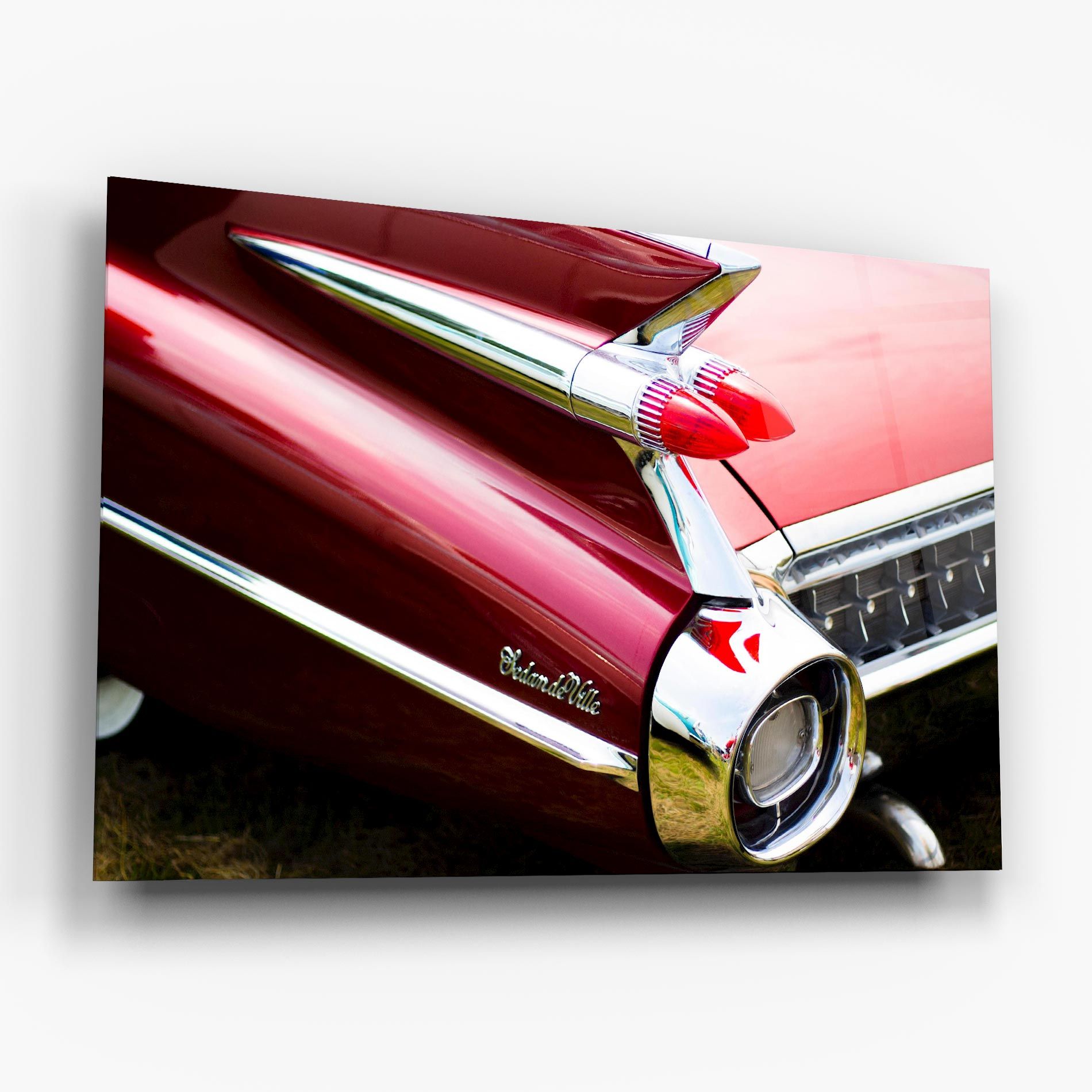 Closeup Car Red mockup 6