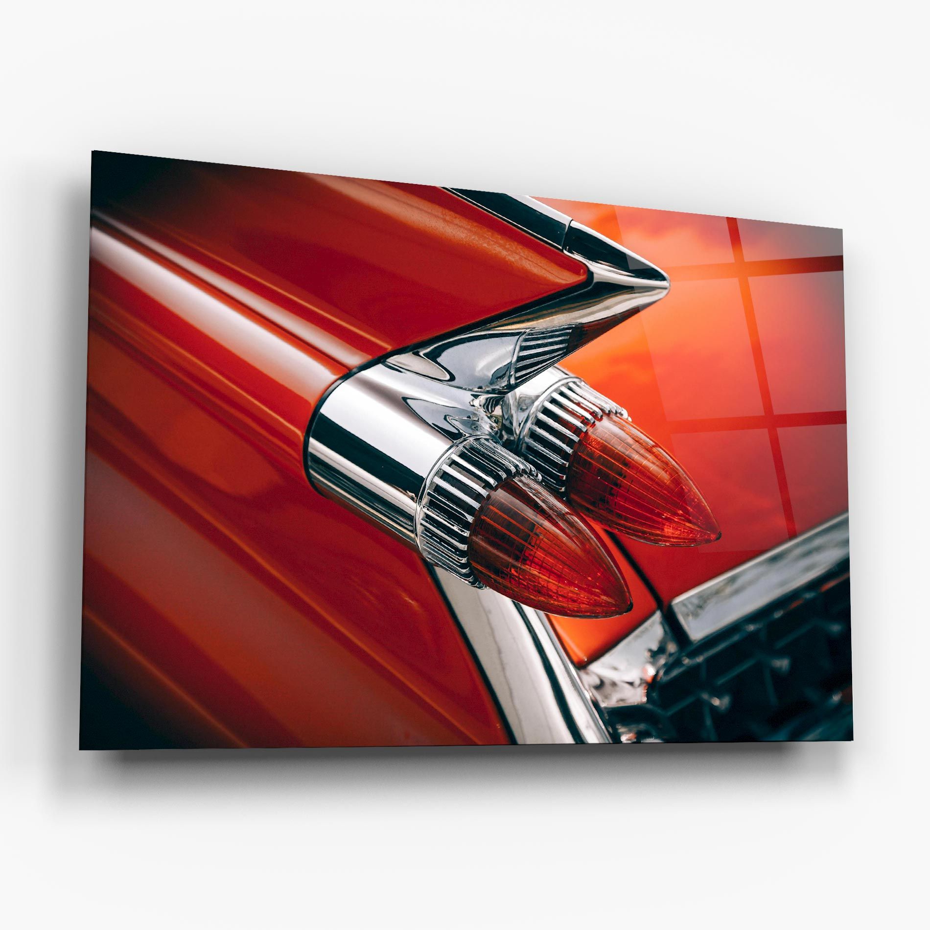 Vintage Car Red mockup 6