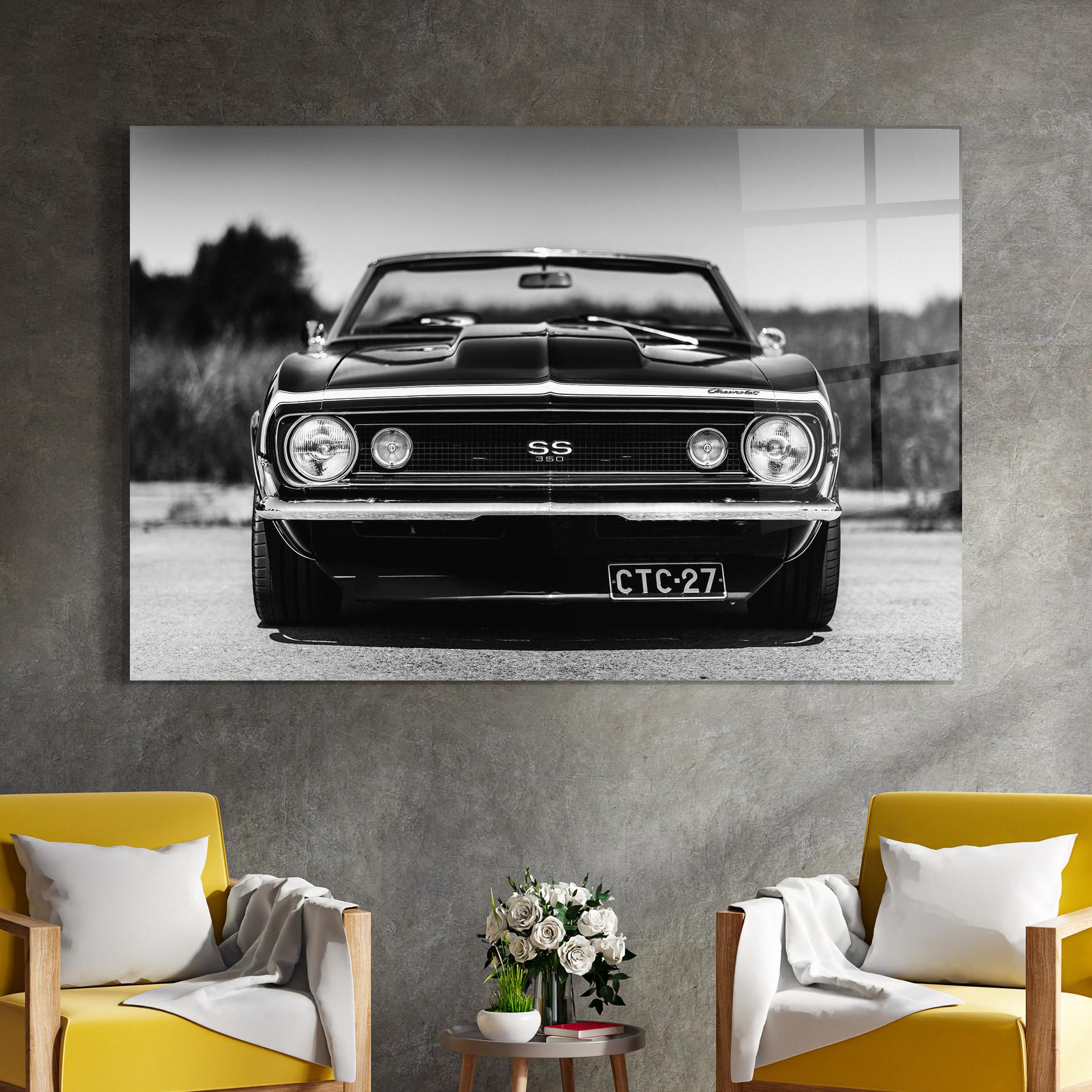 Üvegkép American Car mockup 4