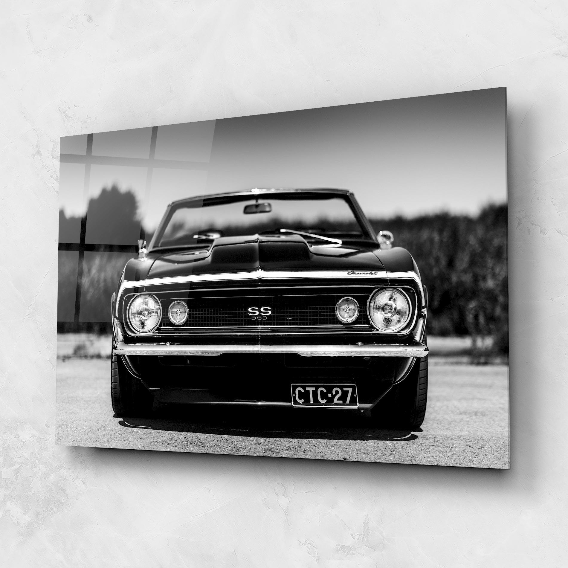 Üvegkép American Car mockup 1