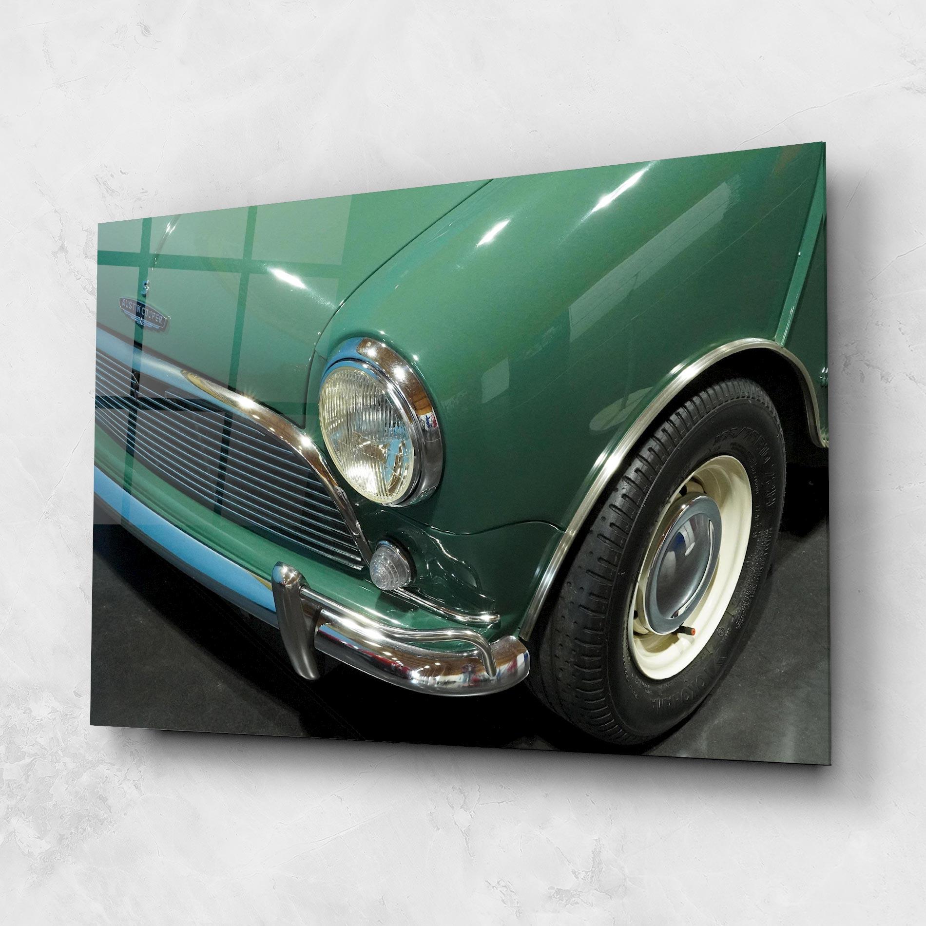 Üvegkép Pretty Green Car mockup 1