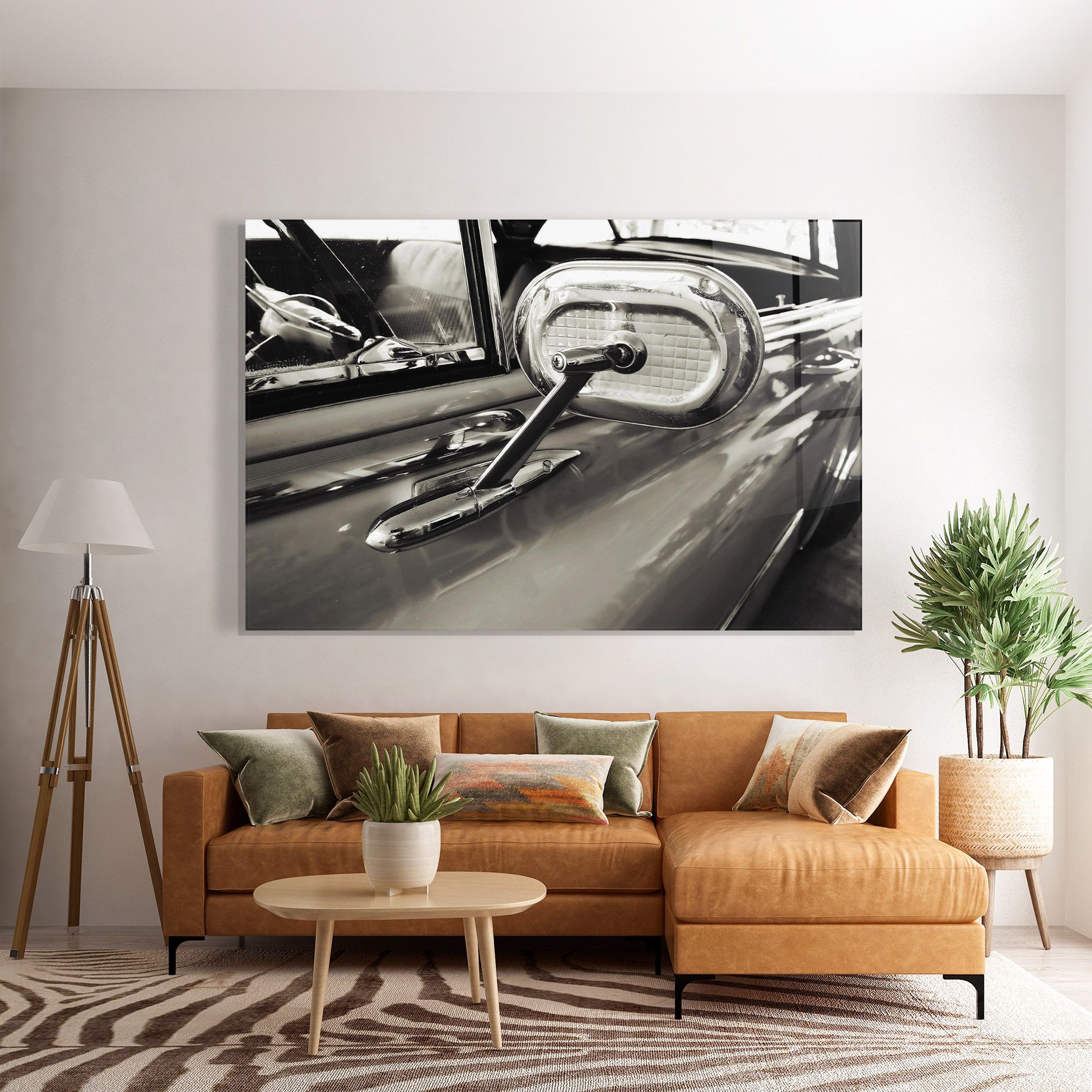 Close Up Grey Car mockup 7