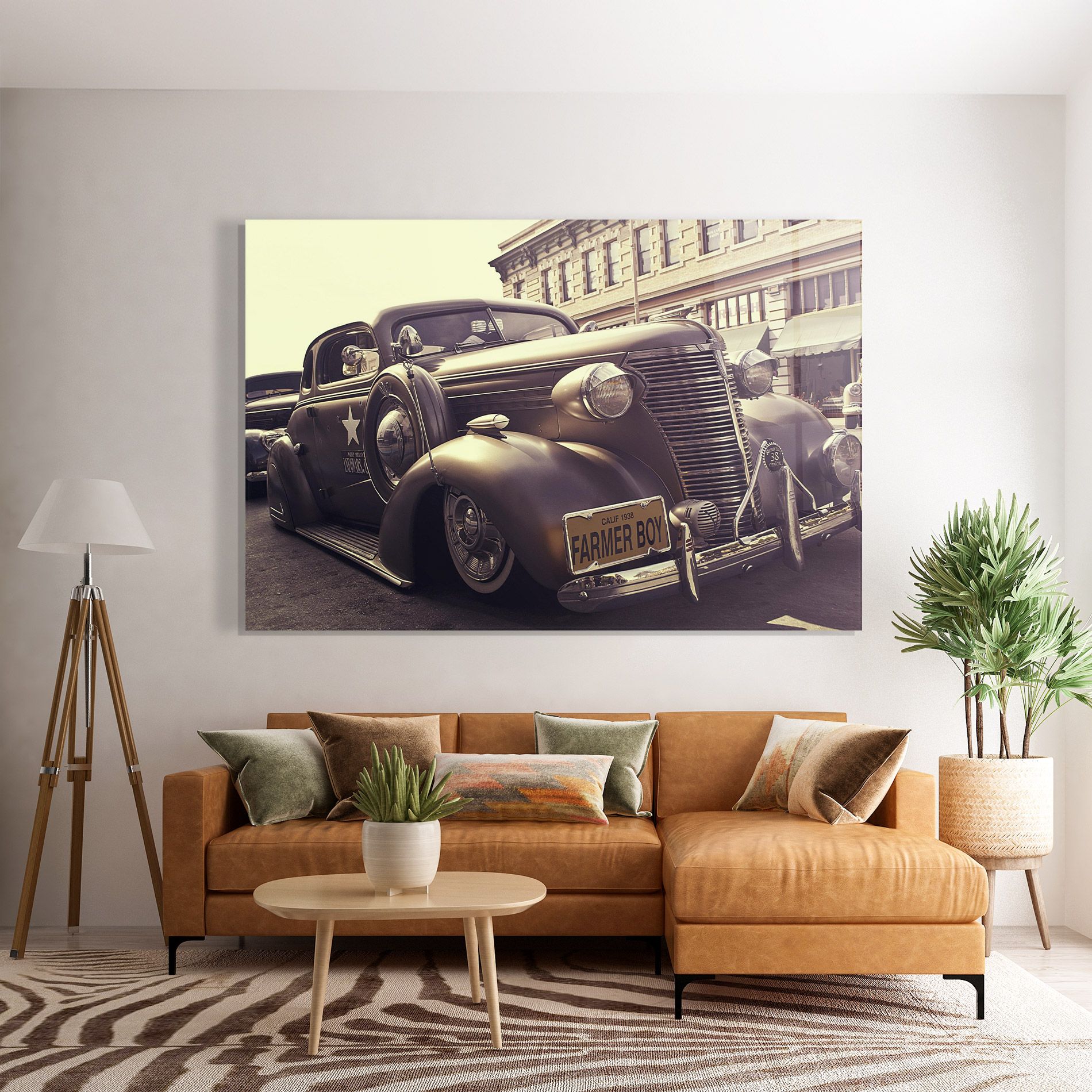 Old Classic Car mockup 7