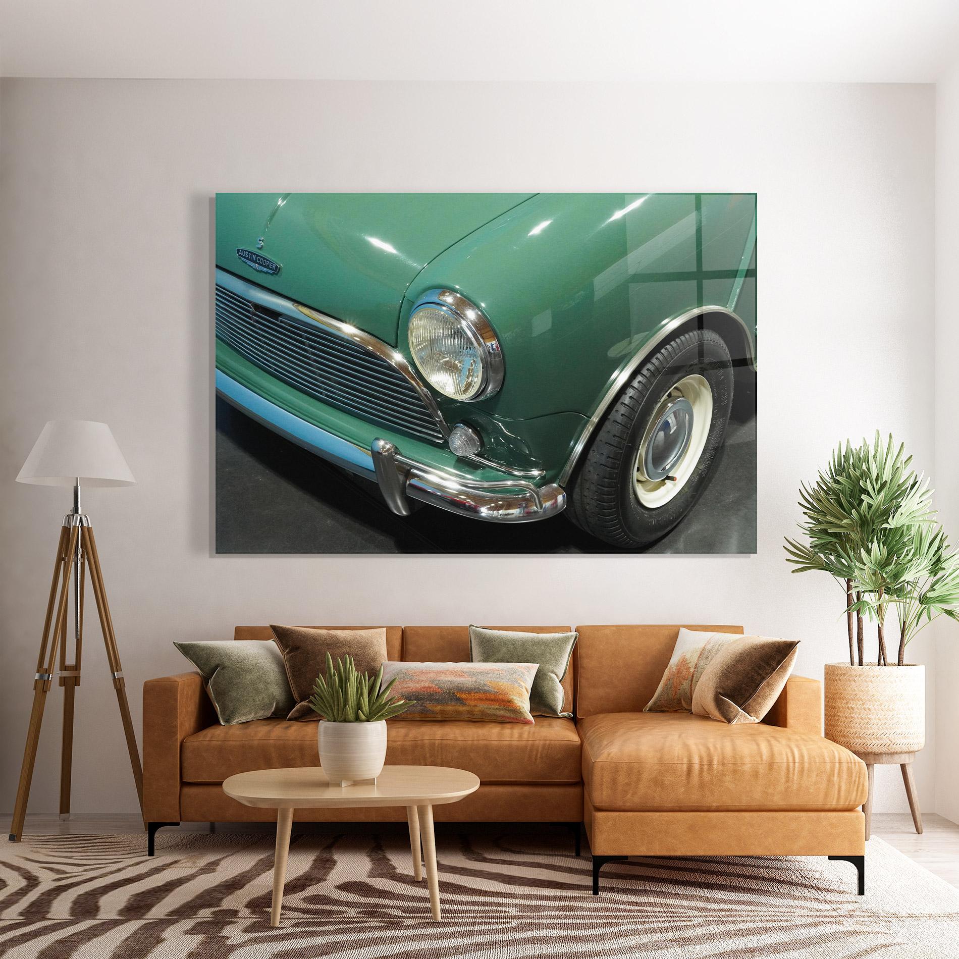 Üvegkép Pretty Green Car mockup 7