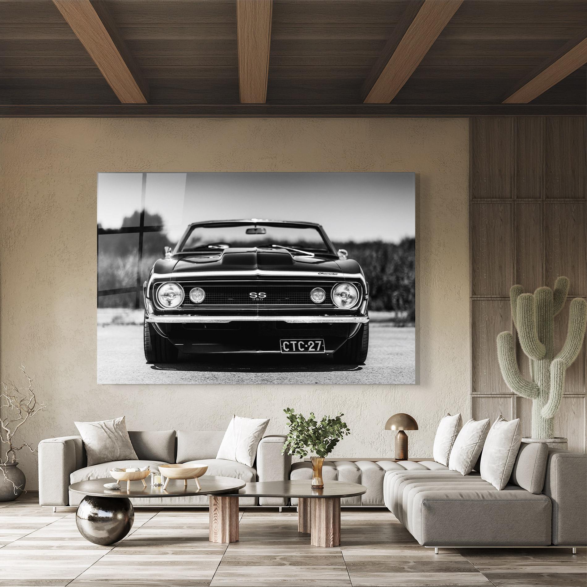 Üvegkép American Car mockup 8