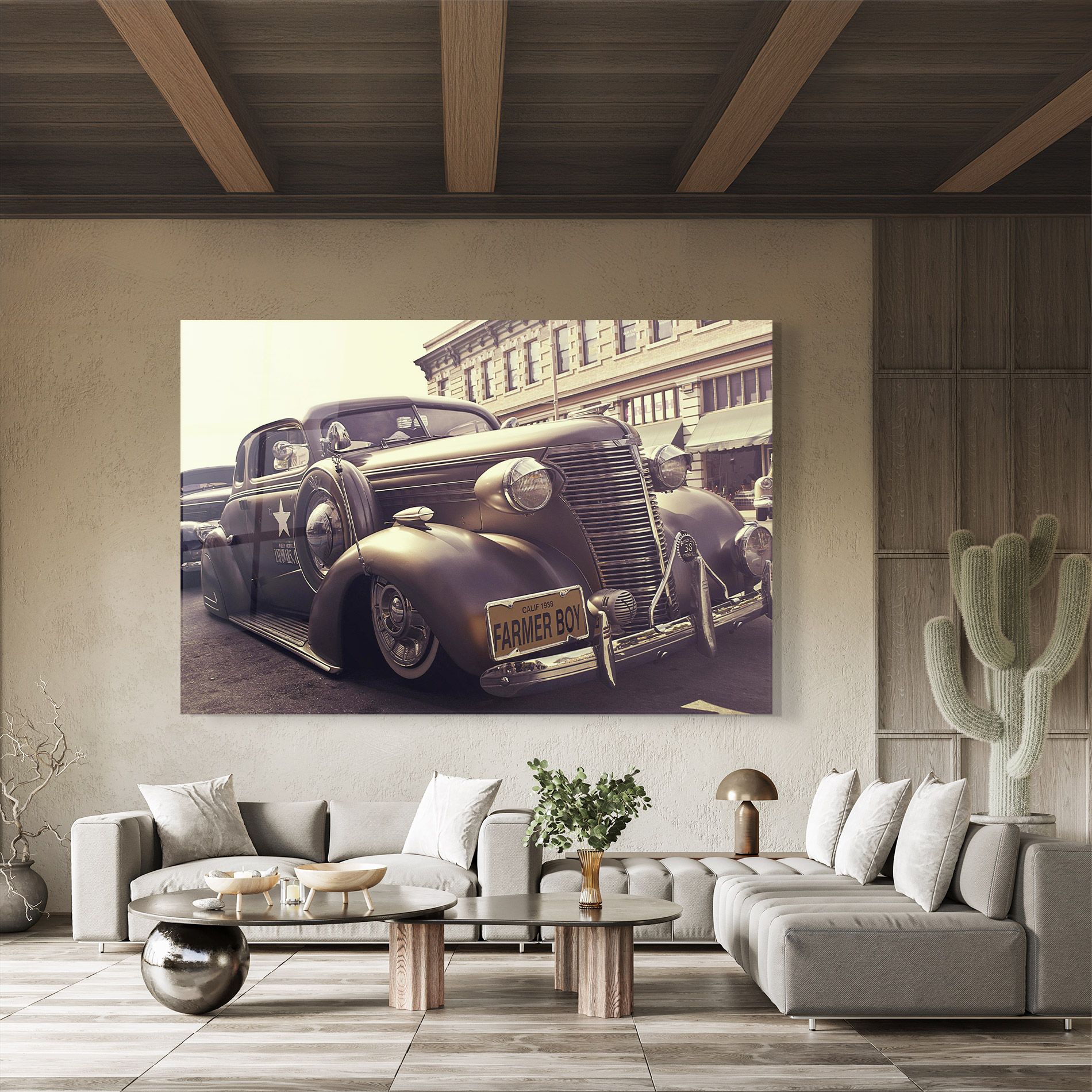 Old Classic Car mockup 8