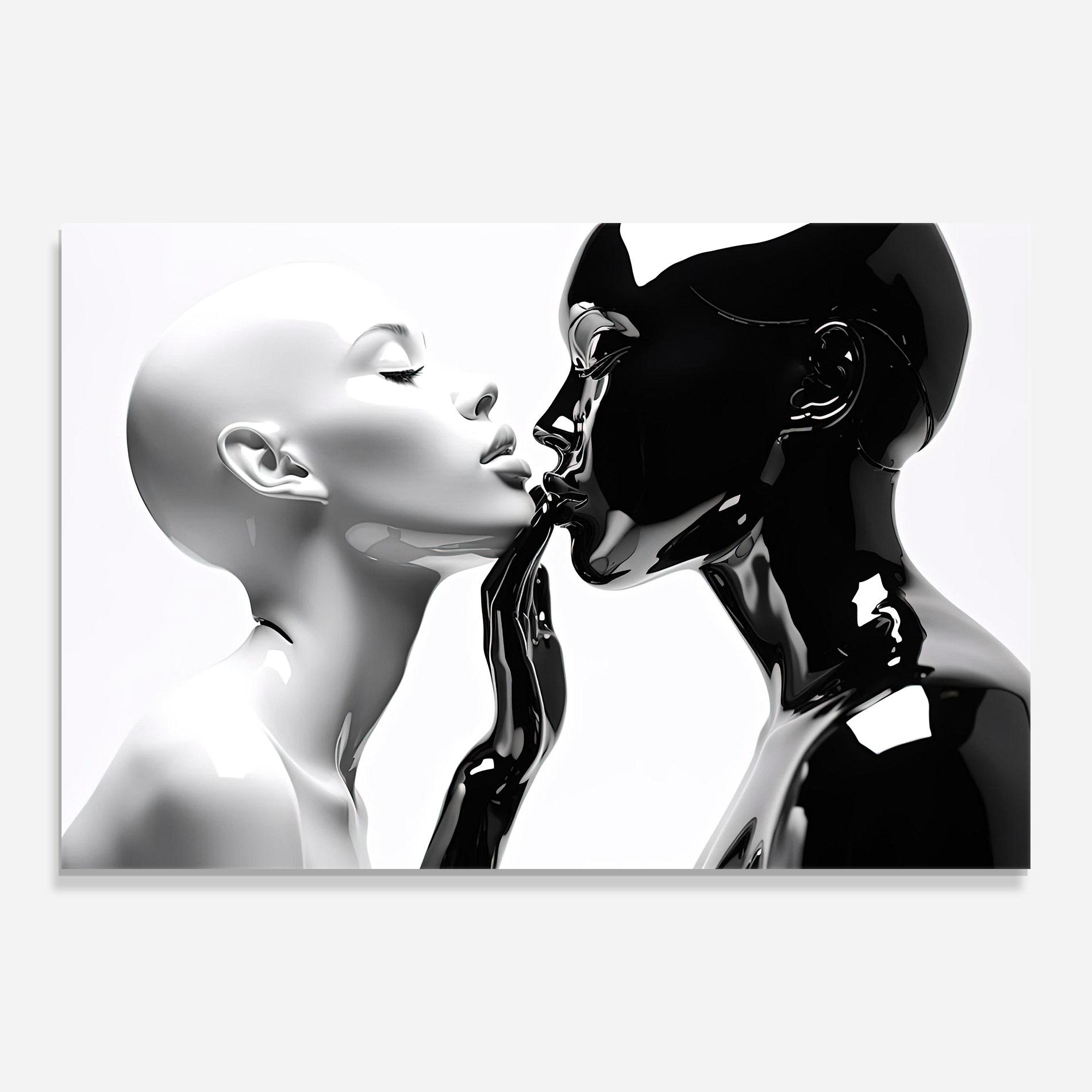 Üvegkép Feminine Sculpture mockup 0