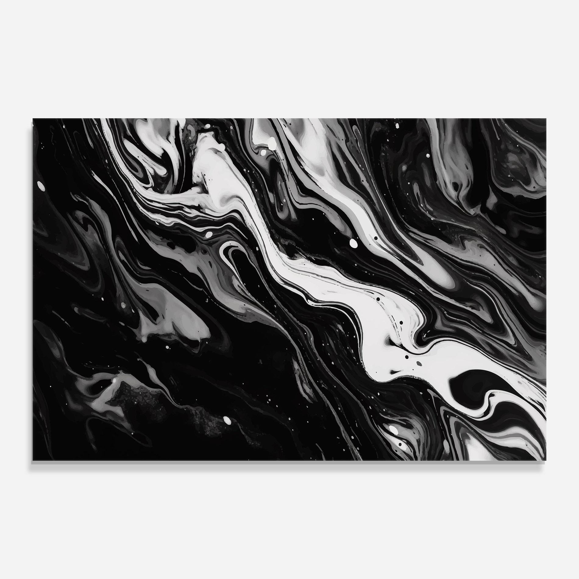 Üvegkép Grey Art Marble mockup 0
