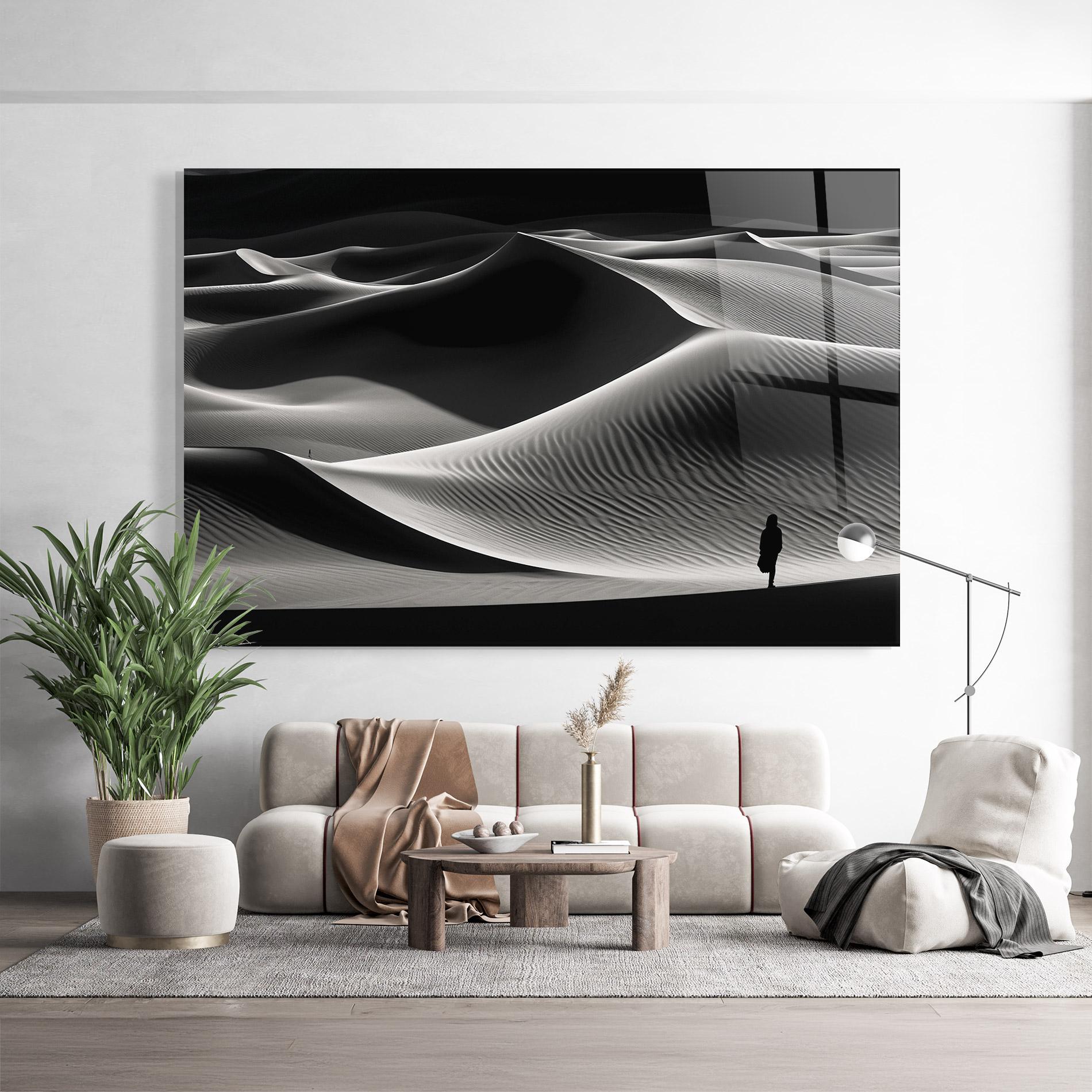 Üvegkép Dune Silhouette mockup 9
