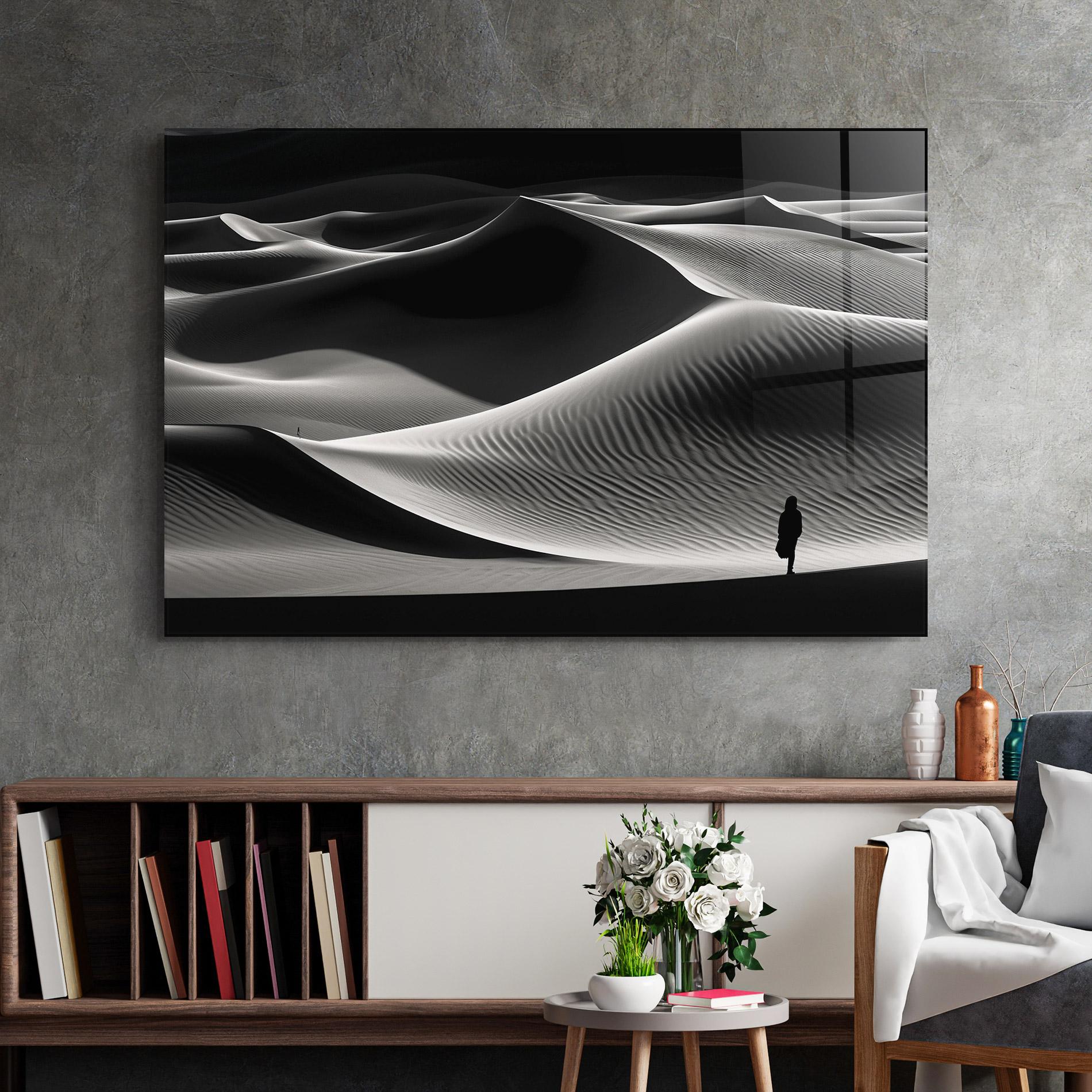 Üvegkép Dune Silhouette mockup 2
