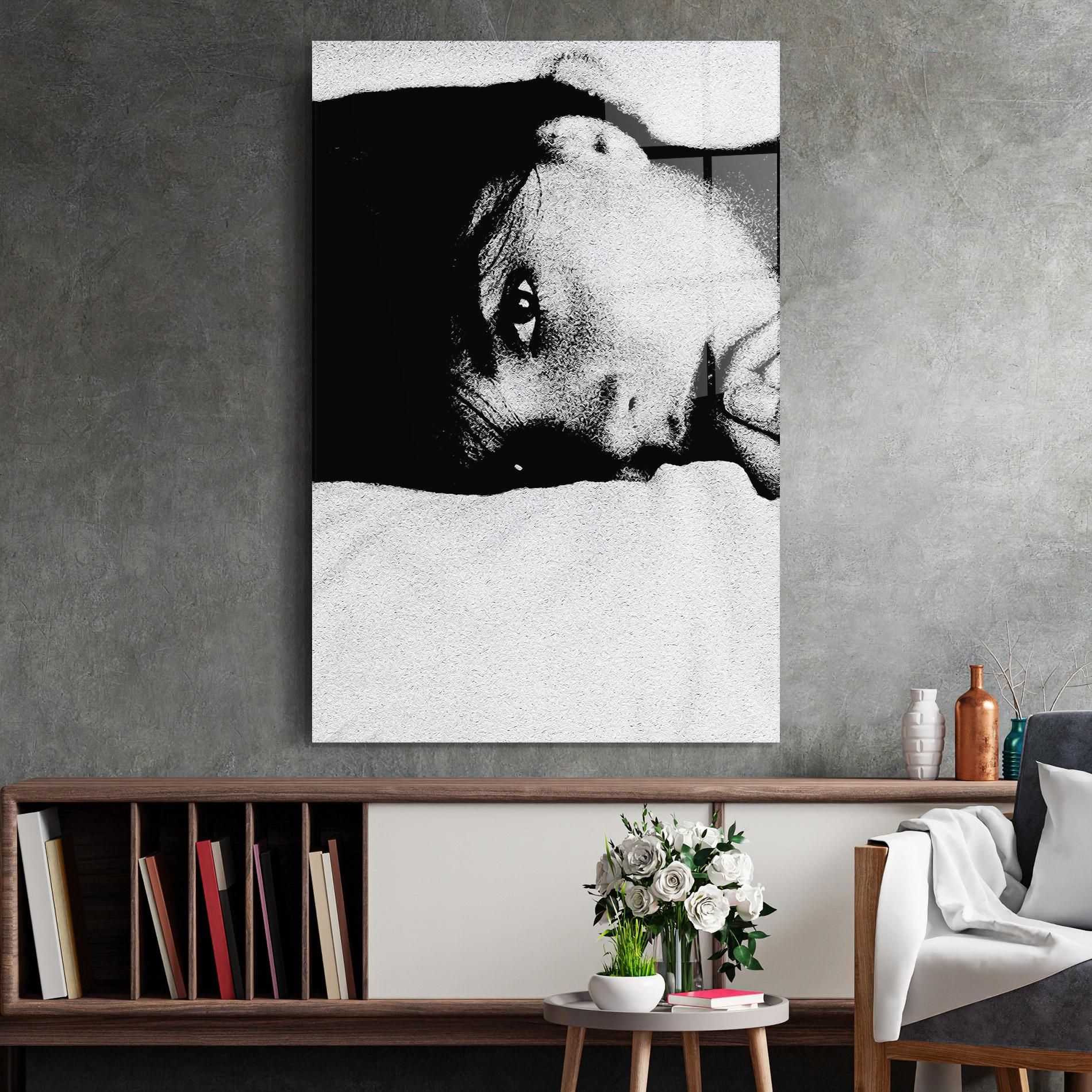 Üvegkép Eye Contact mockup 2