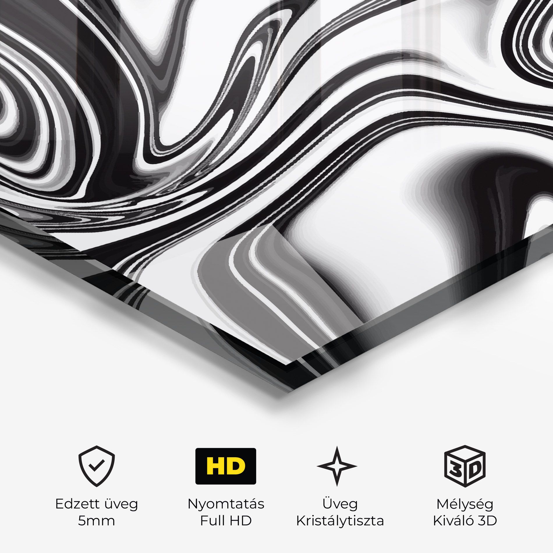 Black White Liquid mockup 3