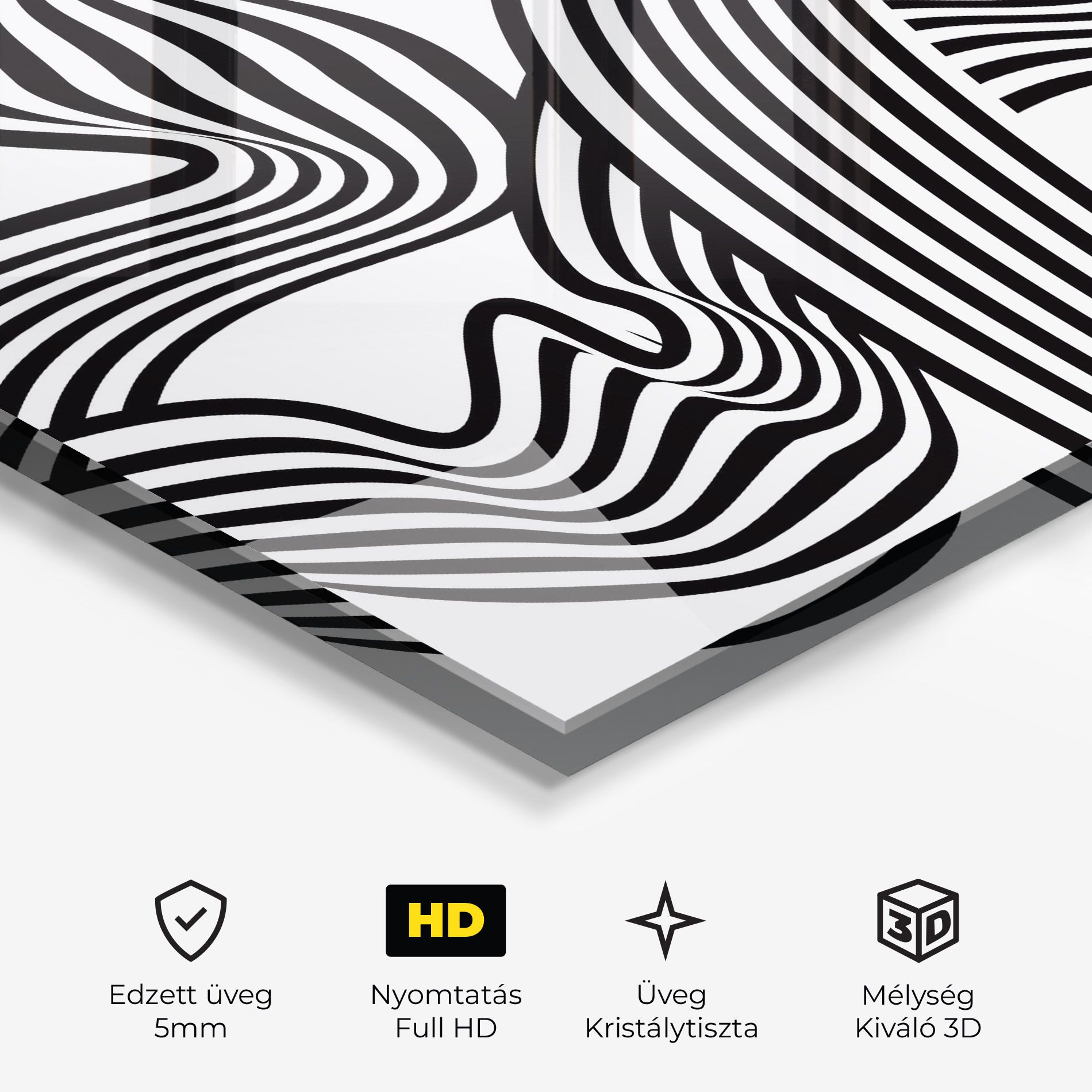 Black White Wave mockup 3