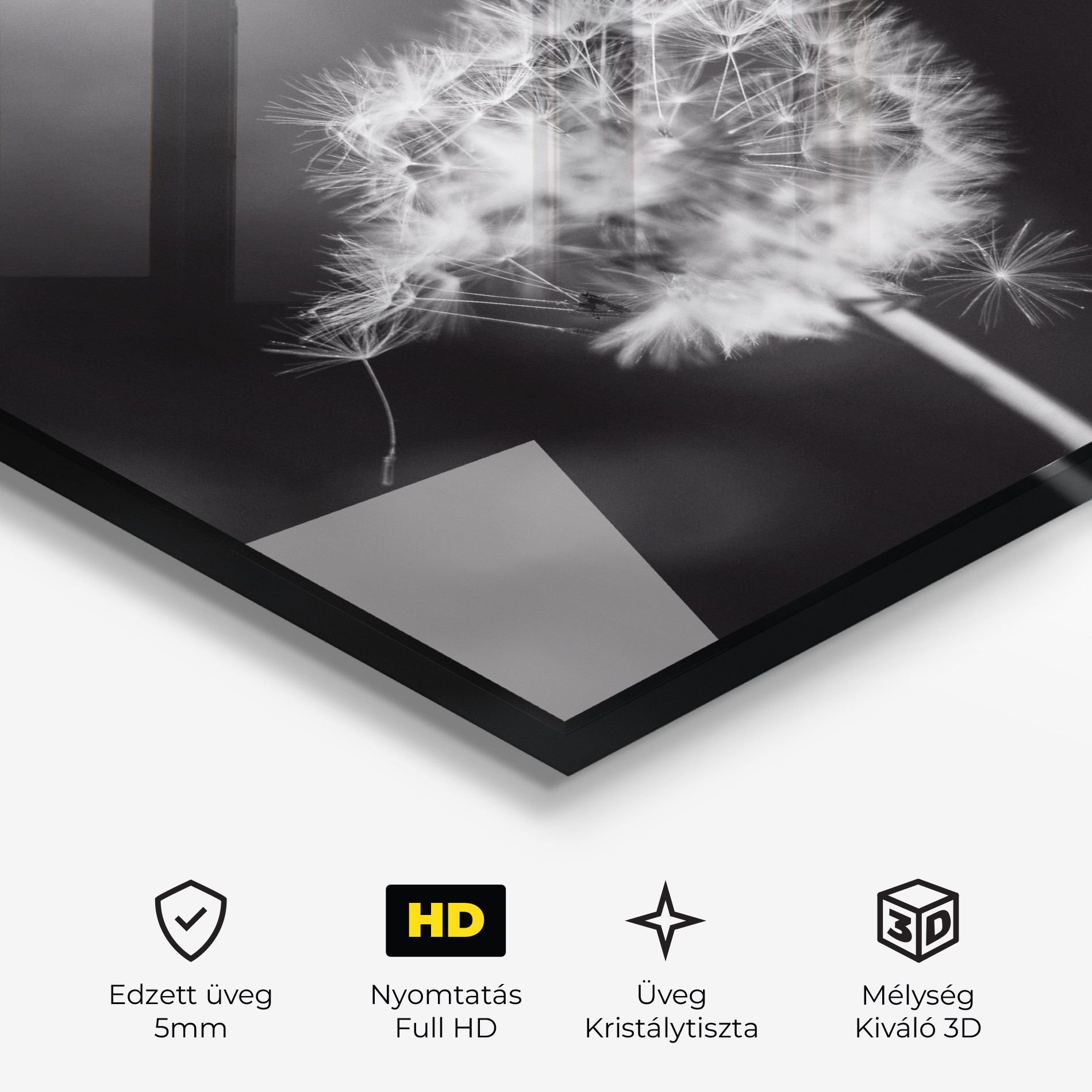 Grey Dandelion mockup 3
