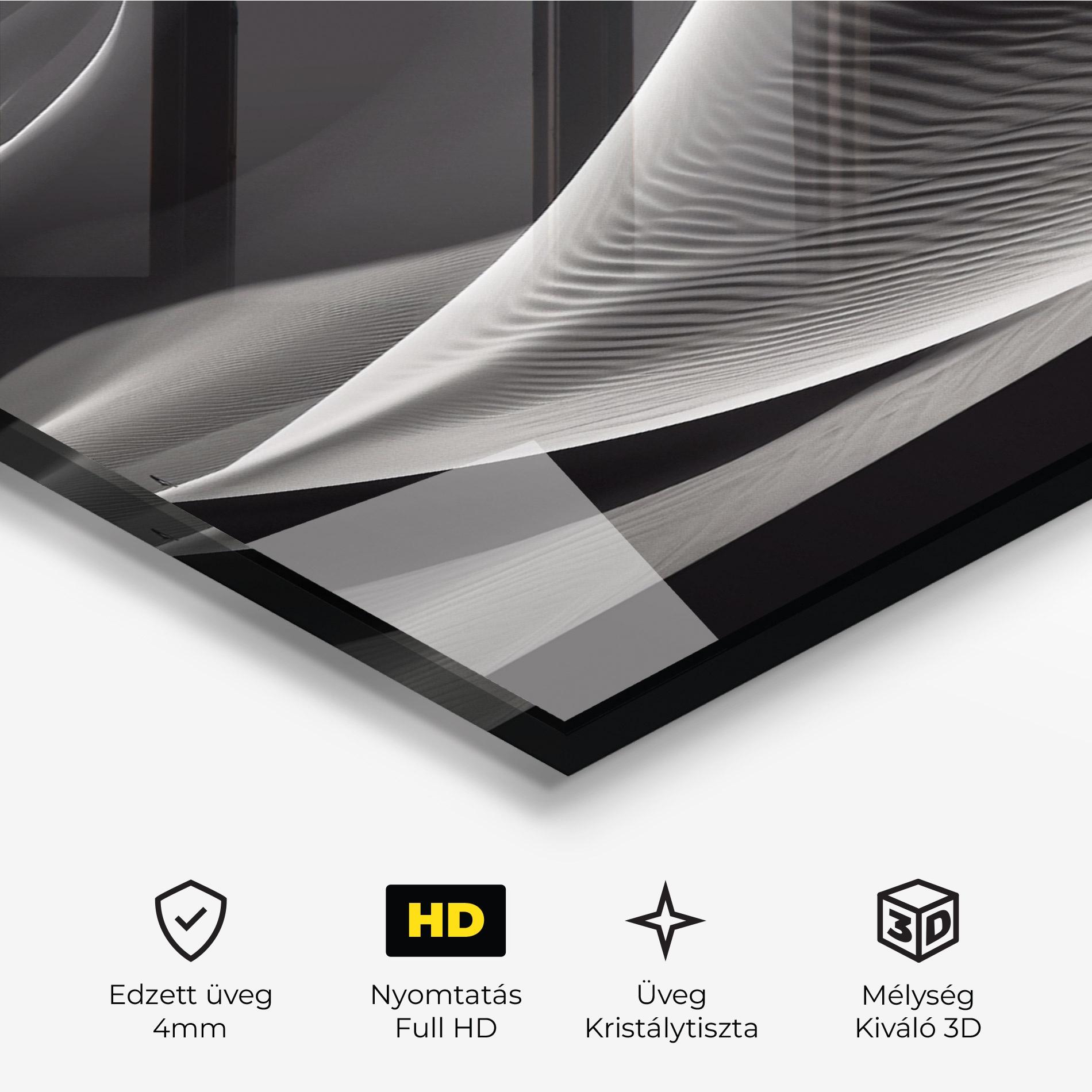 Üvegkép Dune Silhouette mockup 3