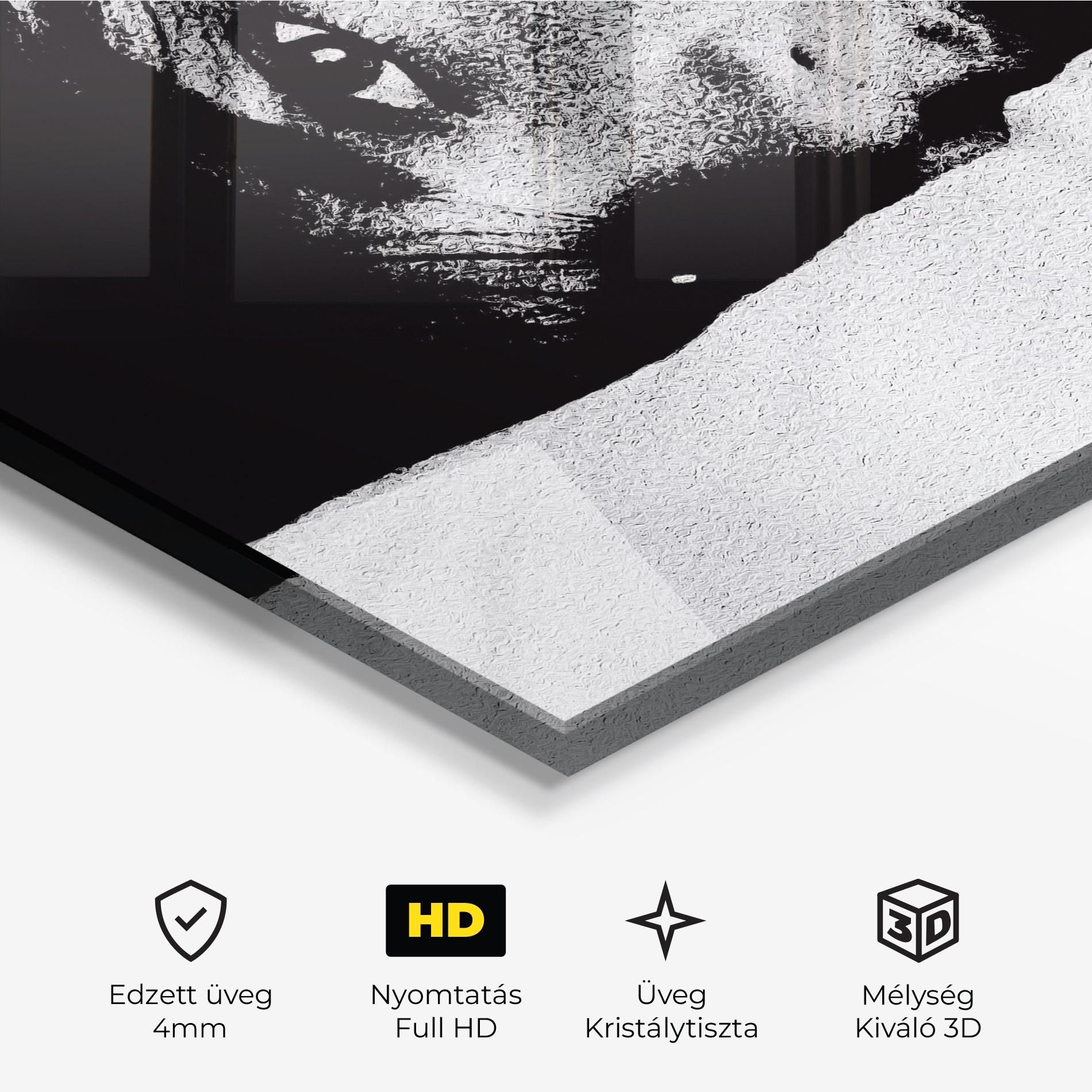 Üvegkép Eye Contact mockup 3