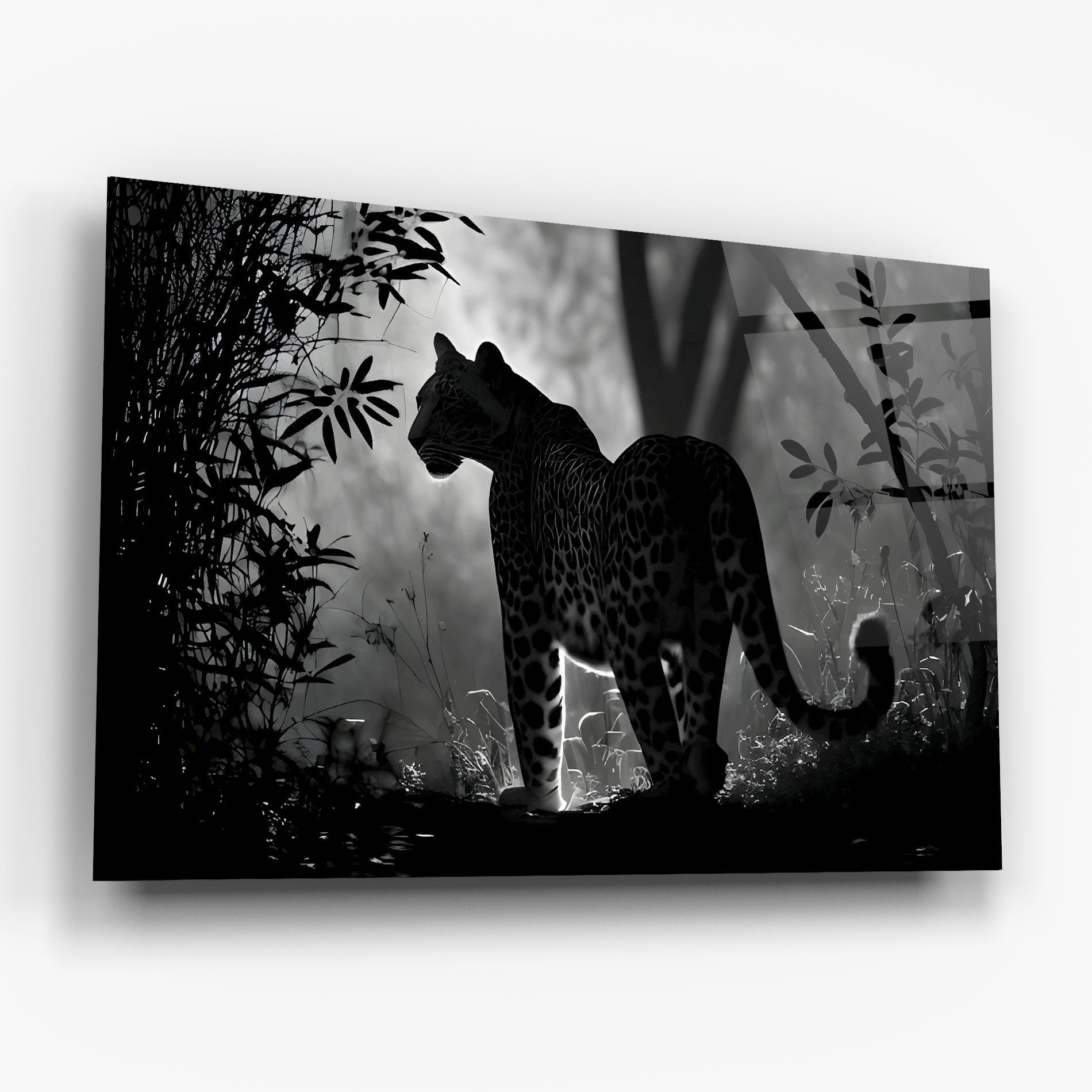 Üvegkép Beautiful Grey Animal mockup 6
