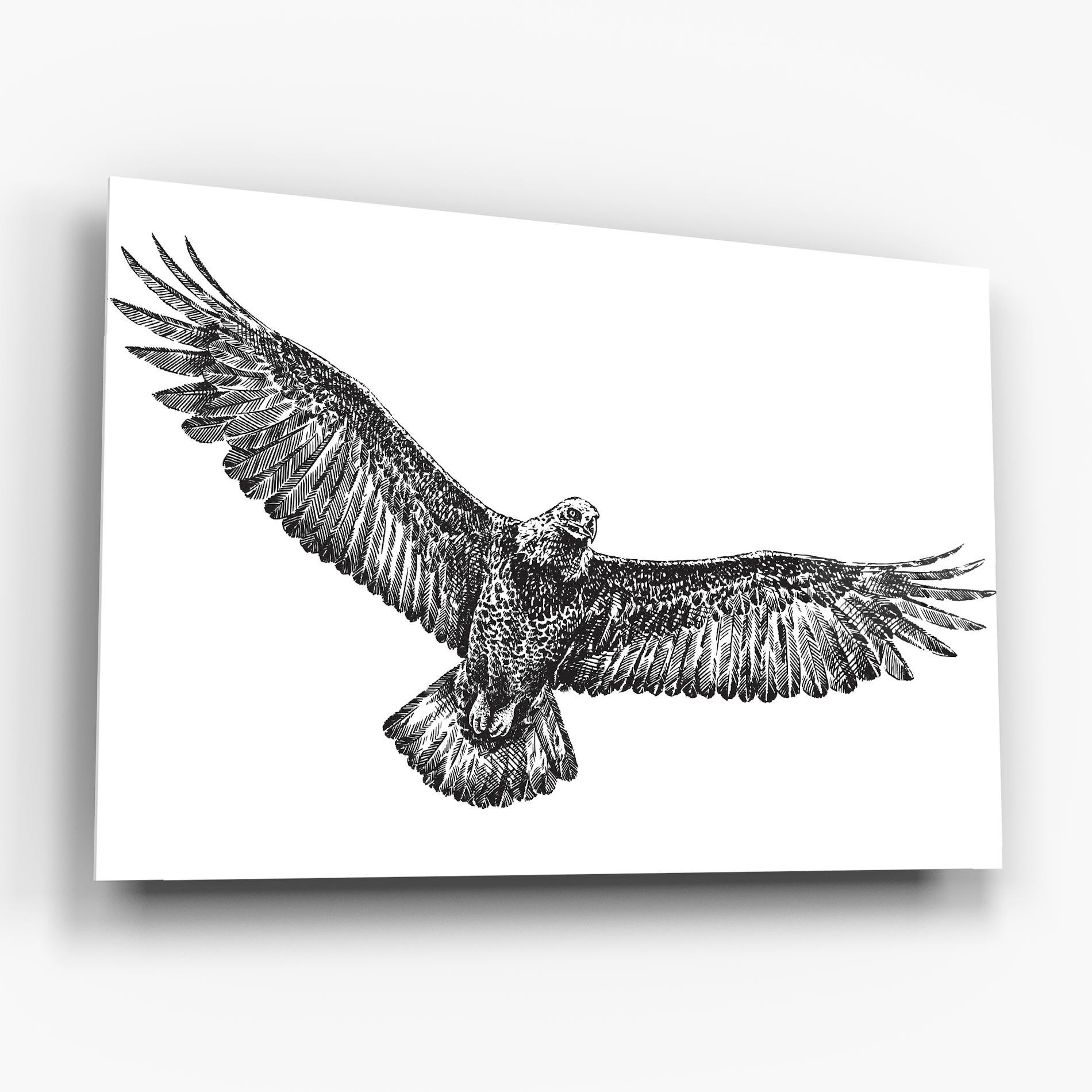 Üvegkép Eagle Art Line mockup 6