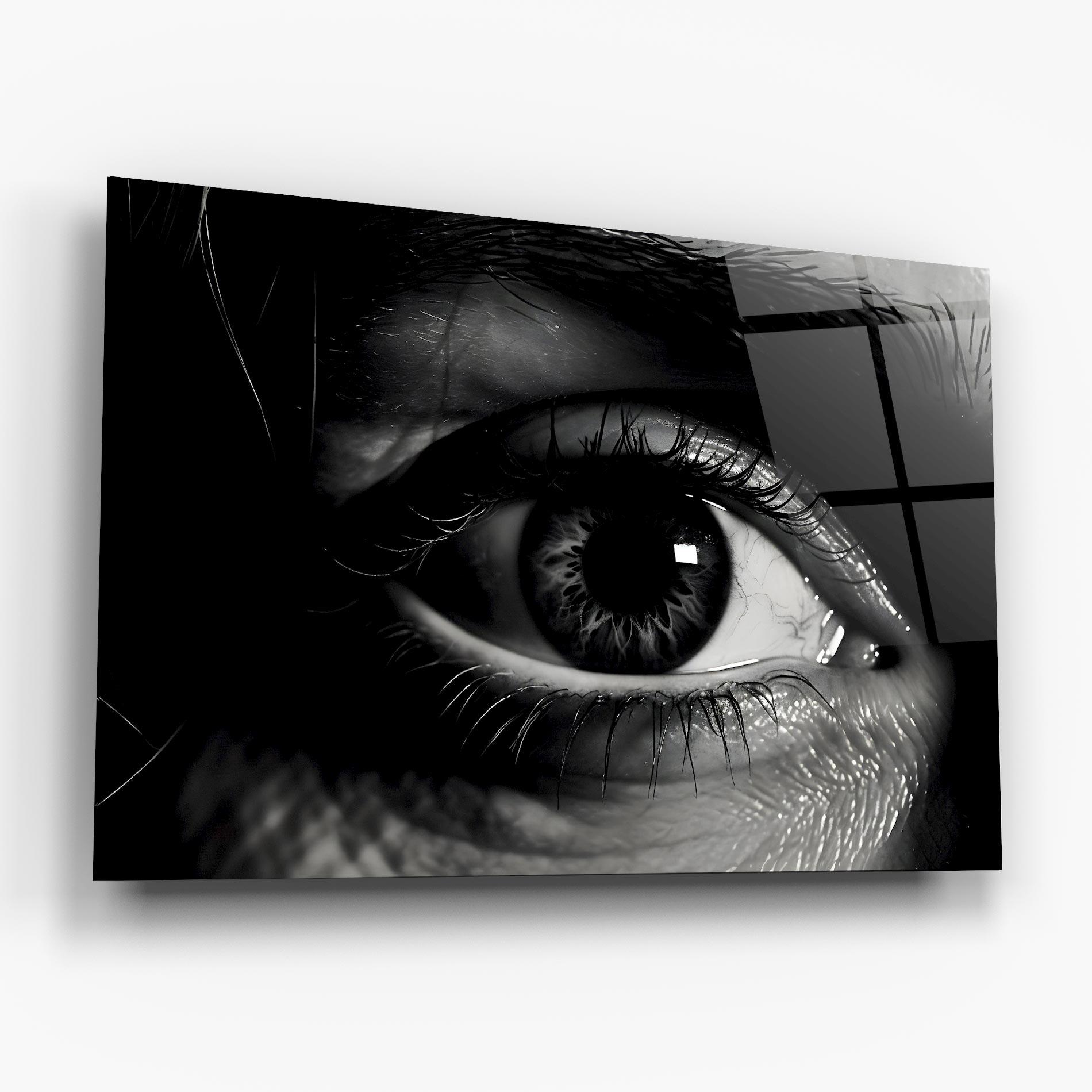 Üvegkép Eye Close Up mockup 6