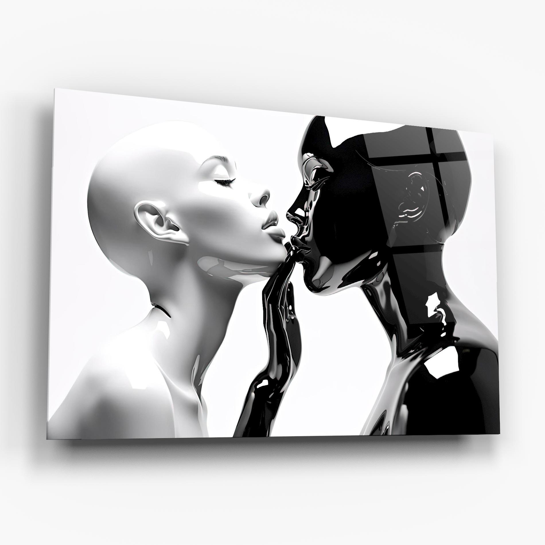 Üvegkép Feminine Sculpture mockup 6