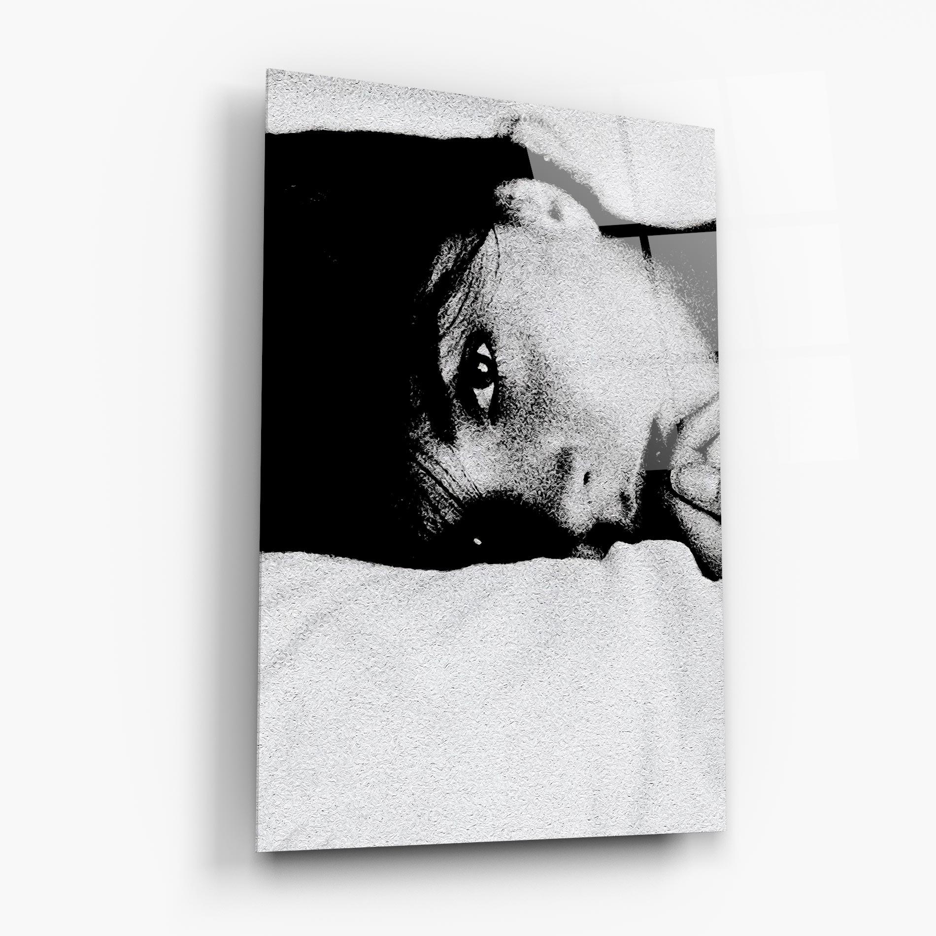 Üvegkép Eye Contact mockup 6