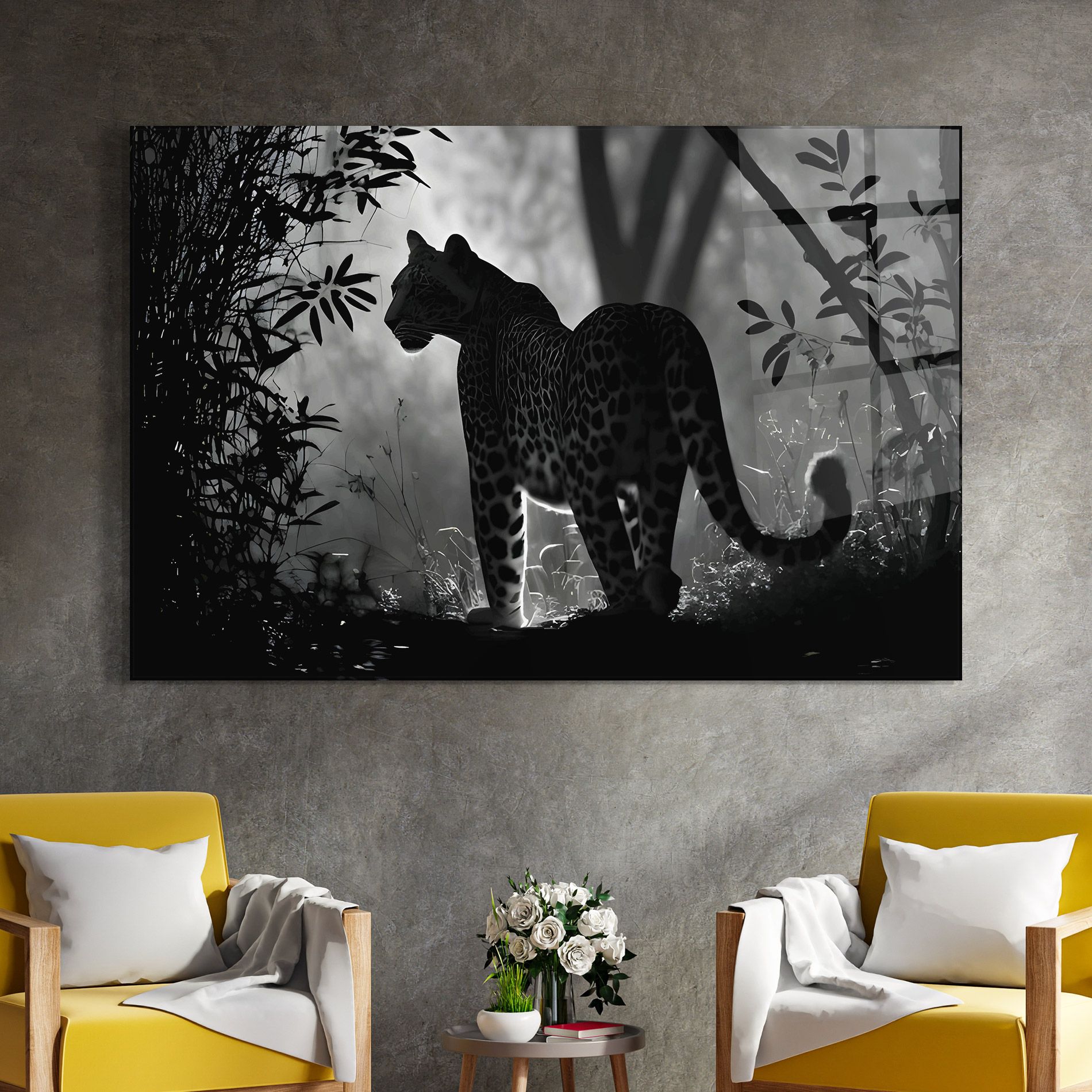 Beautiful Grey Animal mockup 4