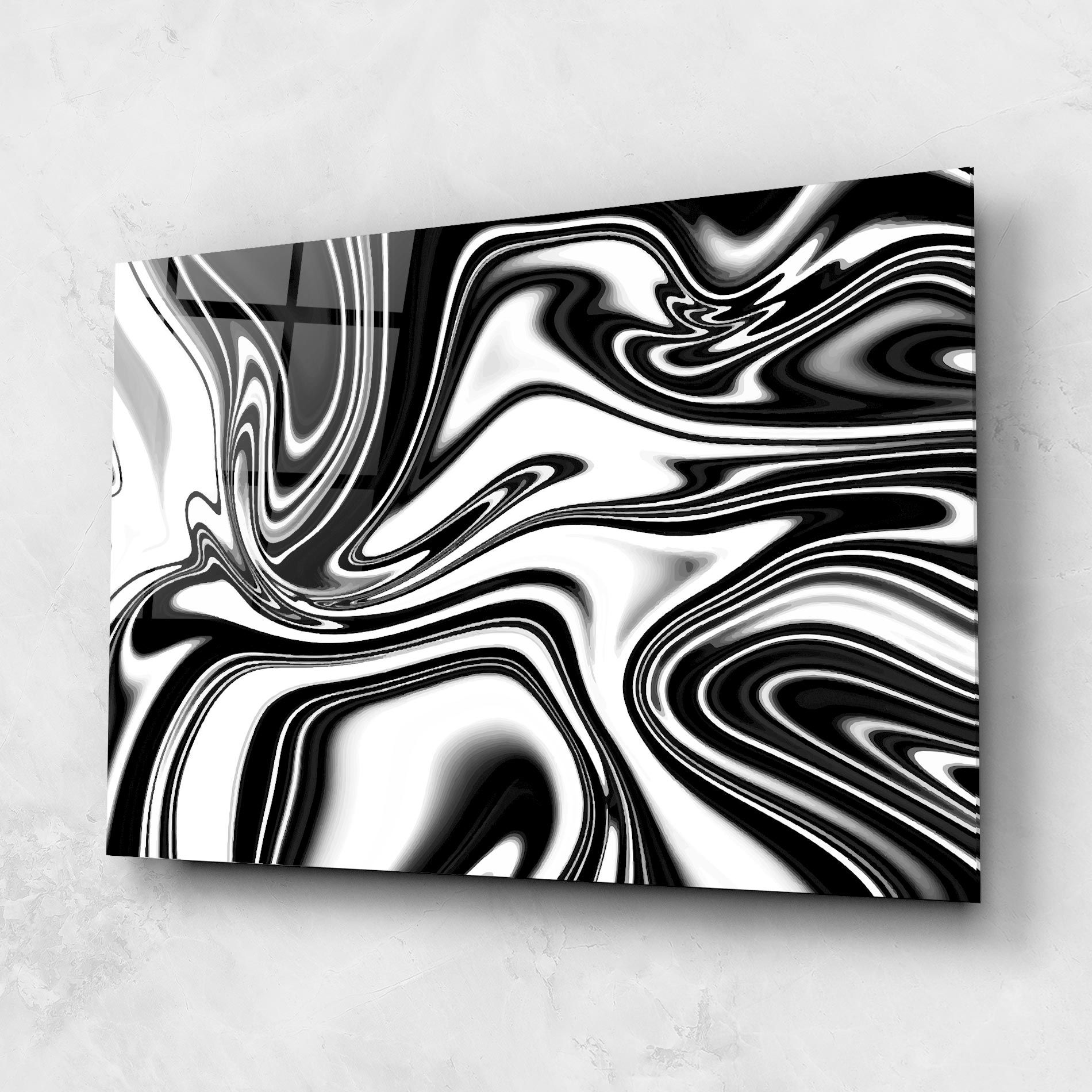 Black White Liquid mockup 1