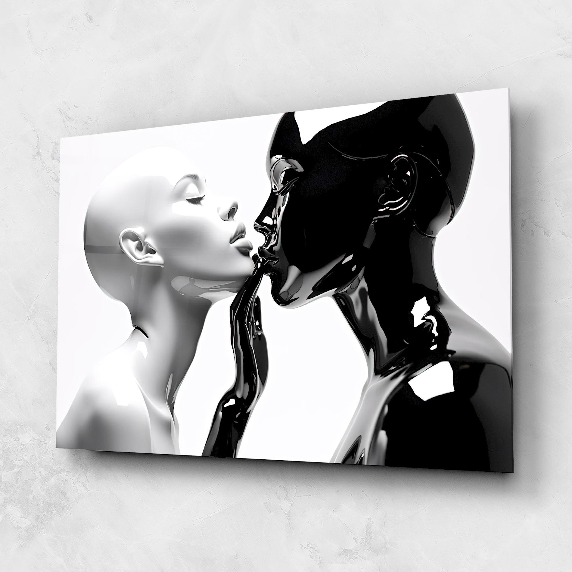 Üvegkép Feminine Sculpture mockup 1