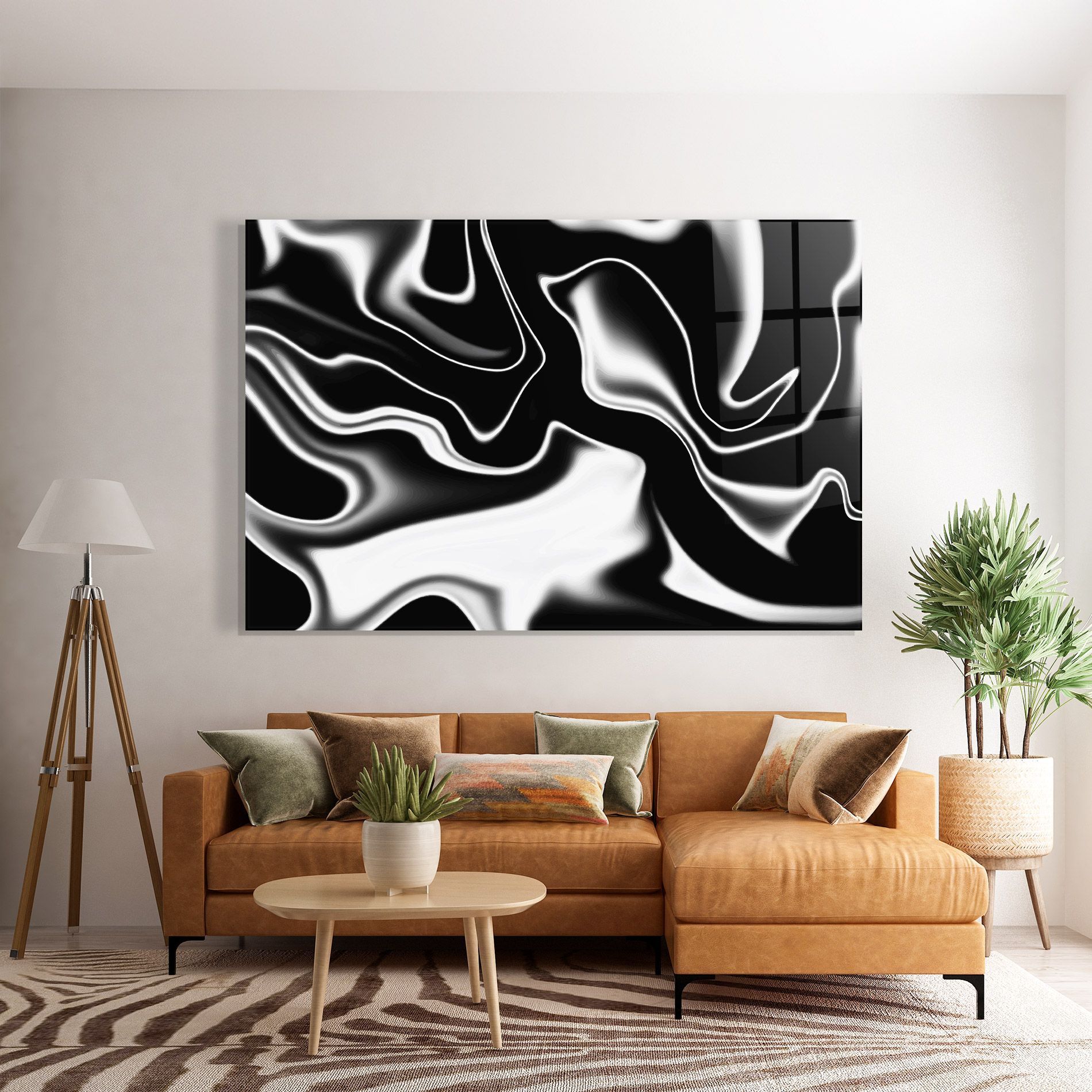 Black Metalic Art mockup 7