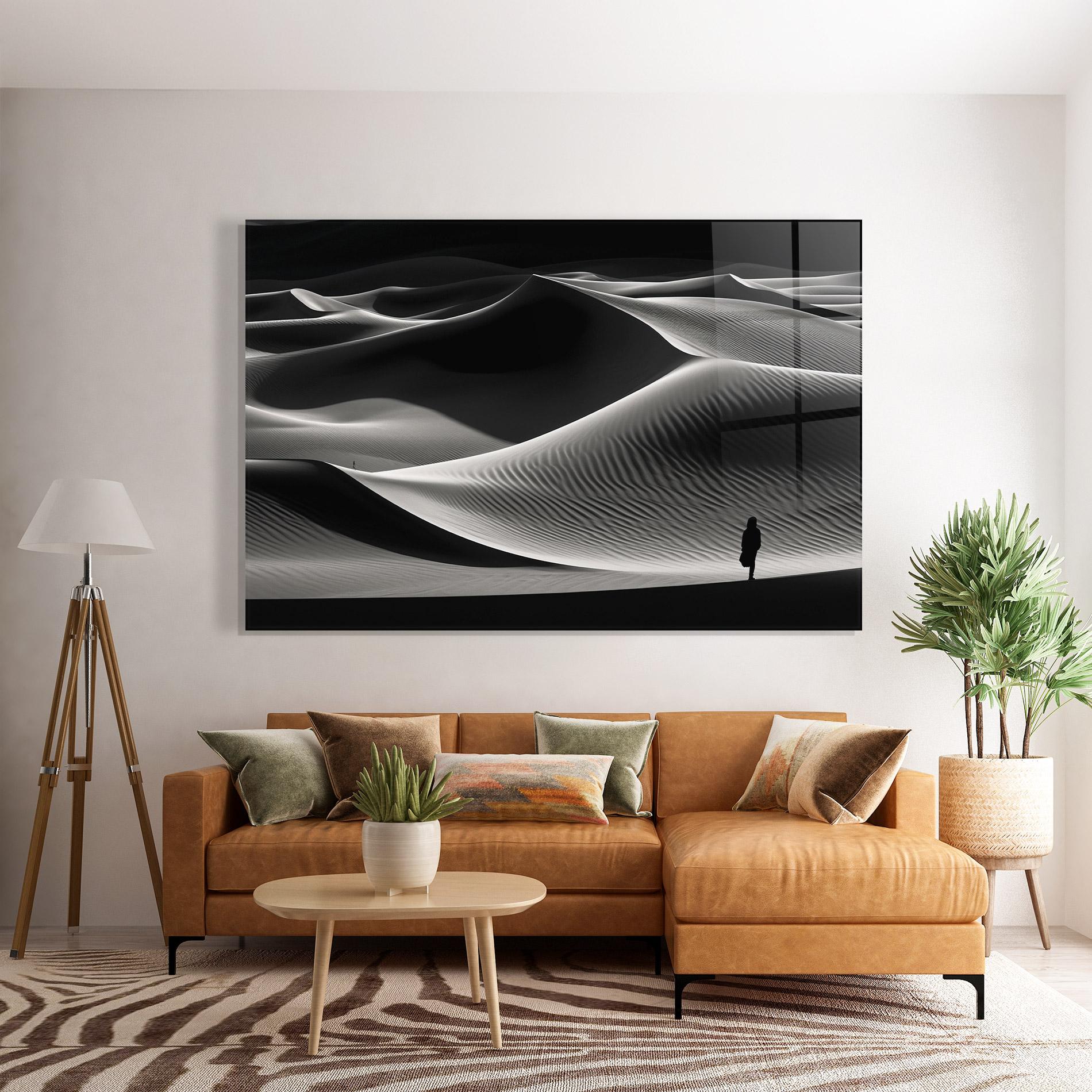Üvegkép Dune Silhouette mockup 7