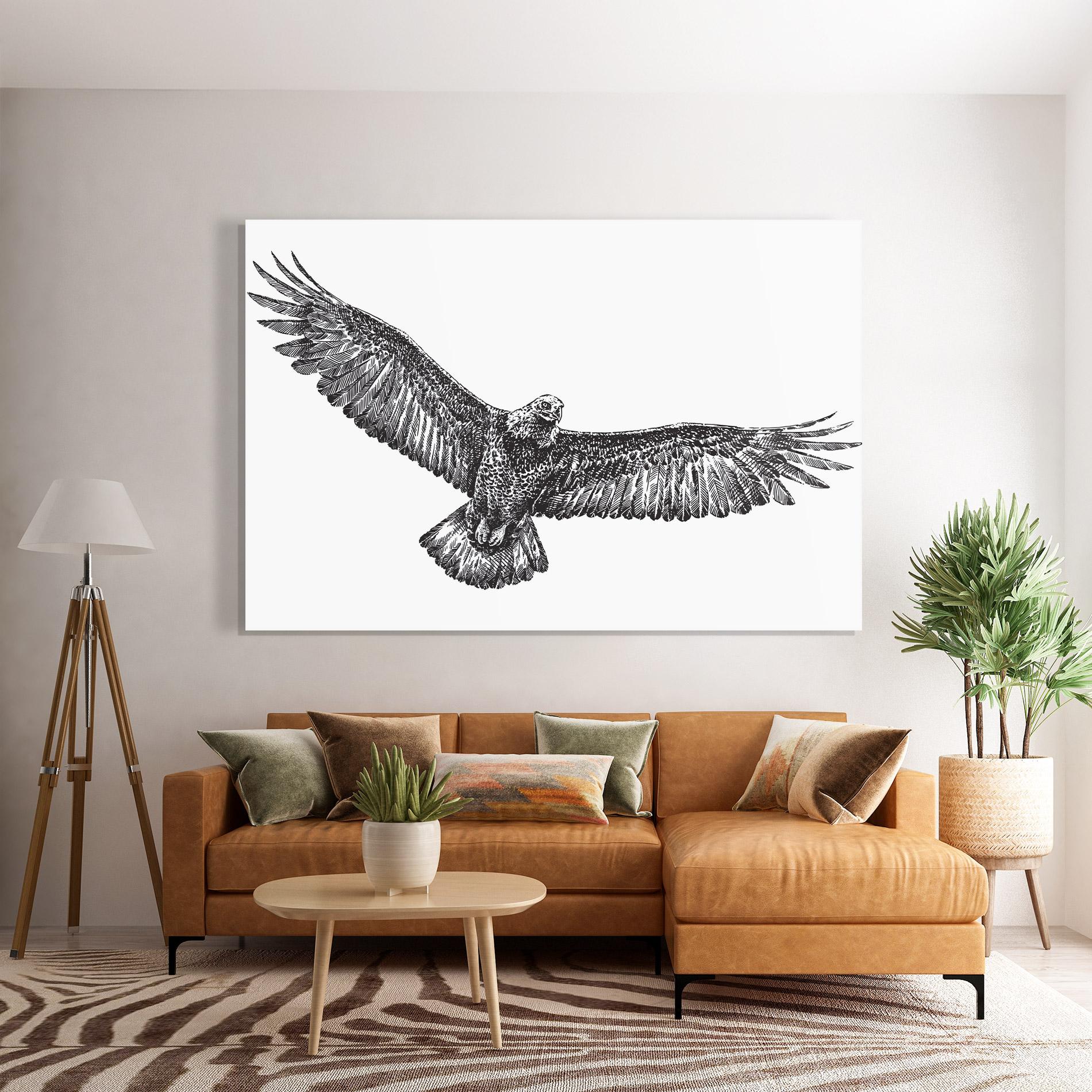 Üvegkép Eagle Art Line mockup 7